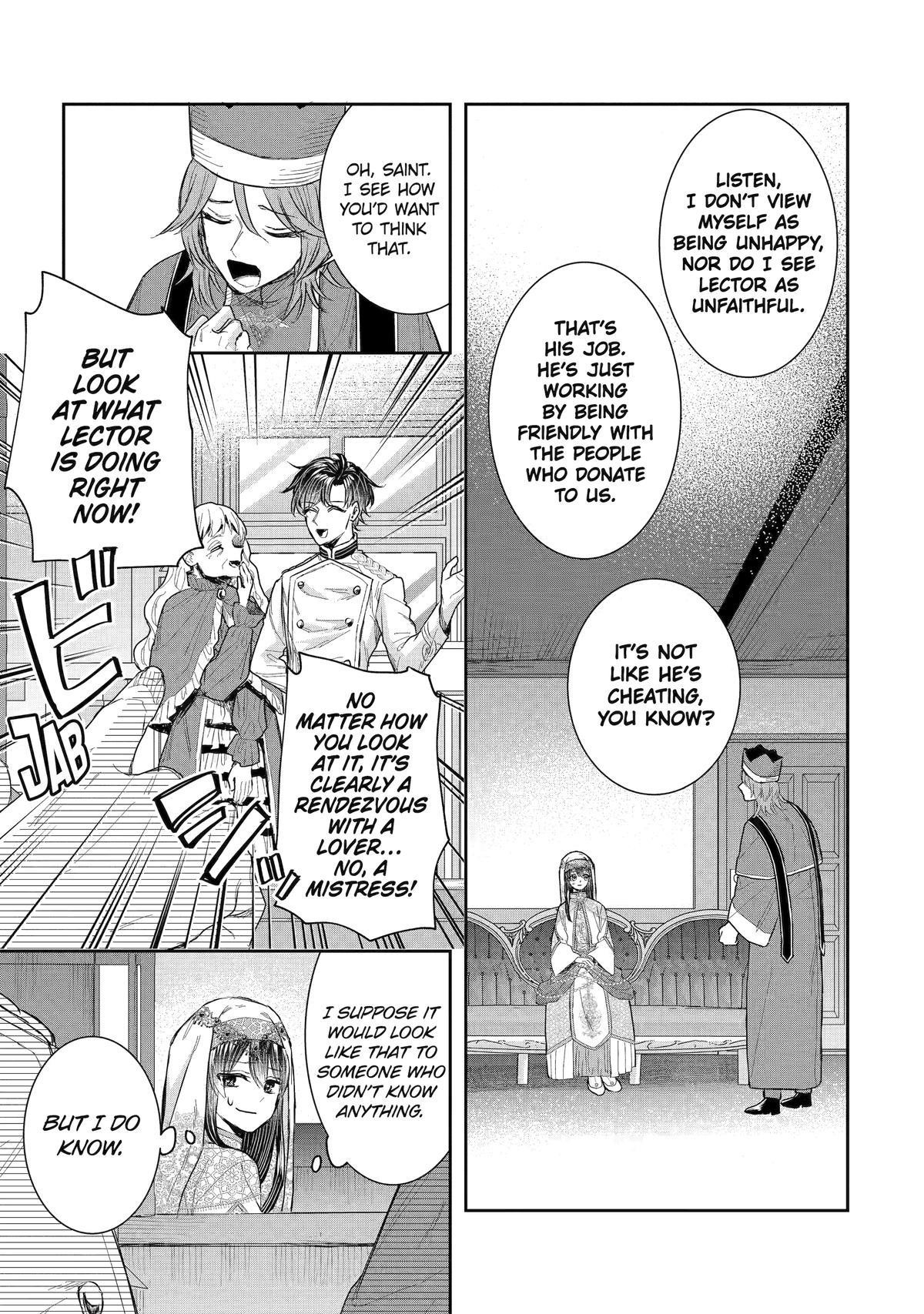 I was summoned to be the Saint, but I was robbed the position, apparently Chapter 45 - Page 35 in English