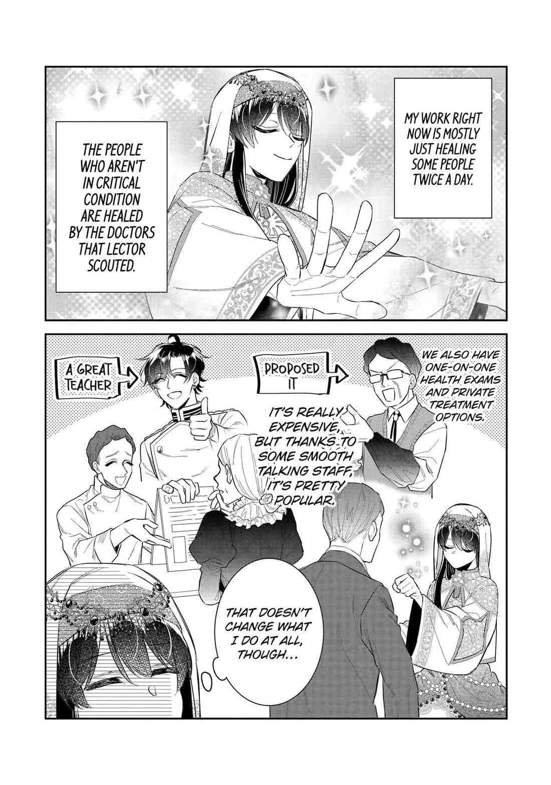 I was summoned to be the Saint, but I was robbed the position, apparently Chapter 46 - Page 8 in English