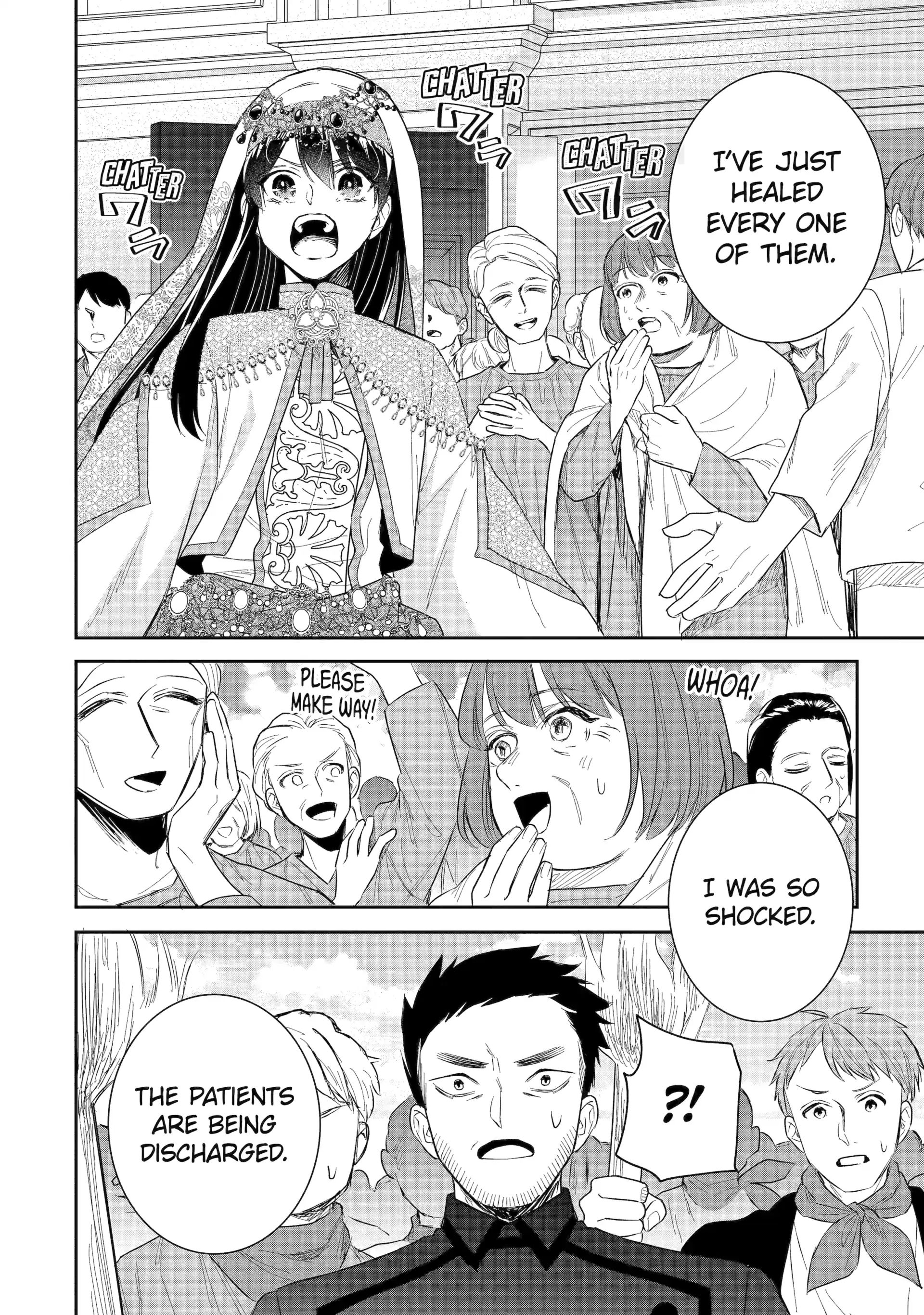 I was summoned to be the Saint, but I was robbed the position, apparently Chapter 50 - Page 23 in English
