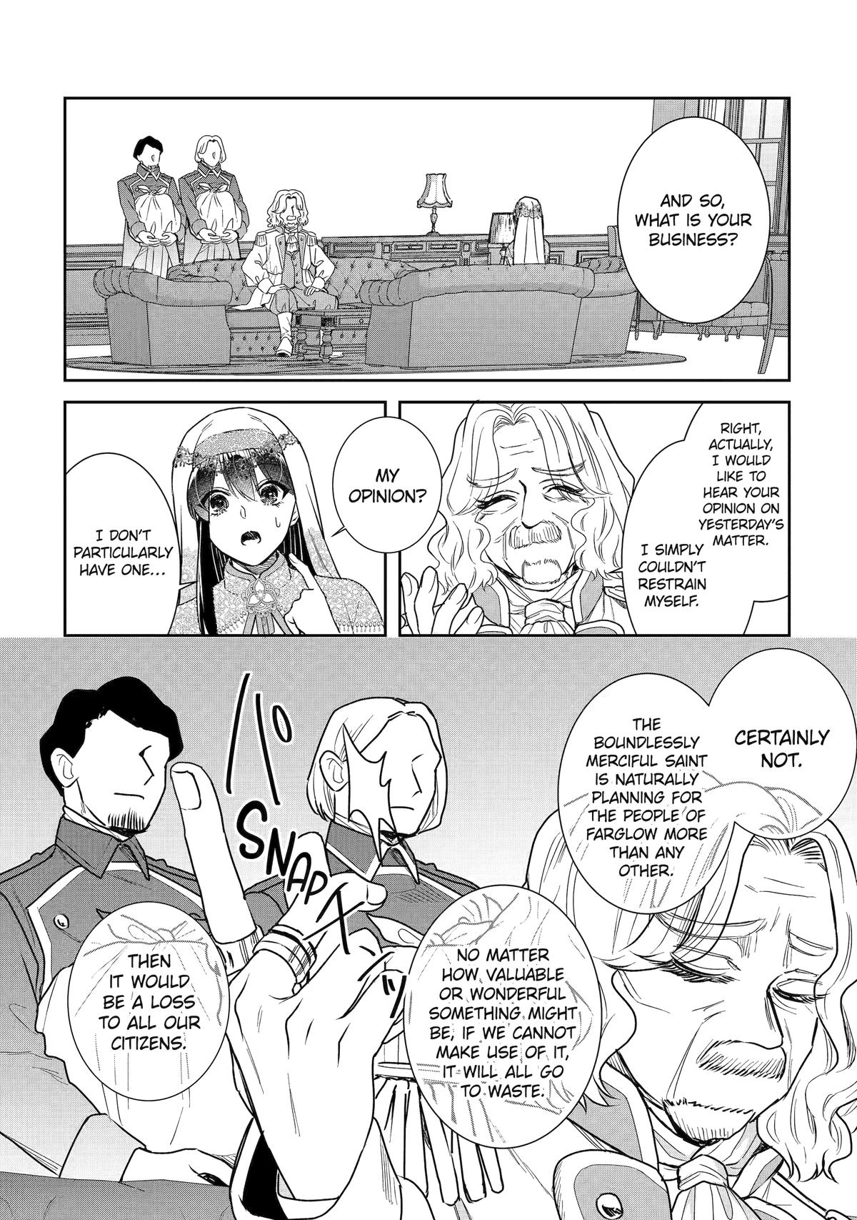 I was summoned to be the Saint, but I was robbed the position, apparently Chapter 55 - Page 30 in English