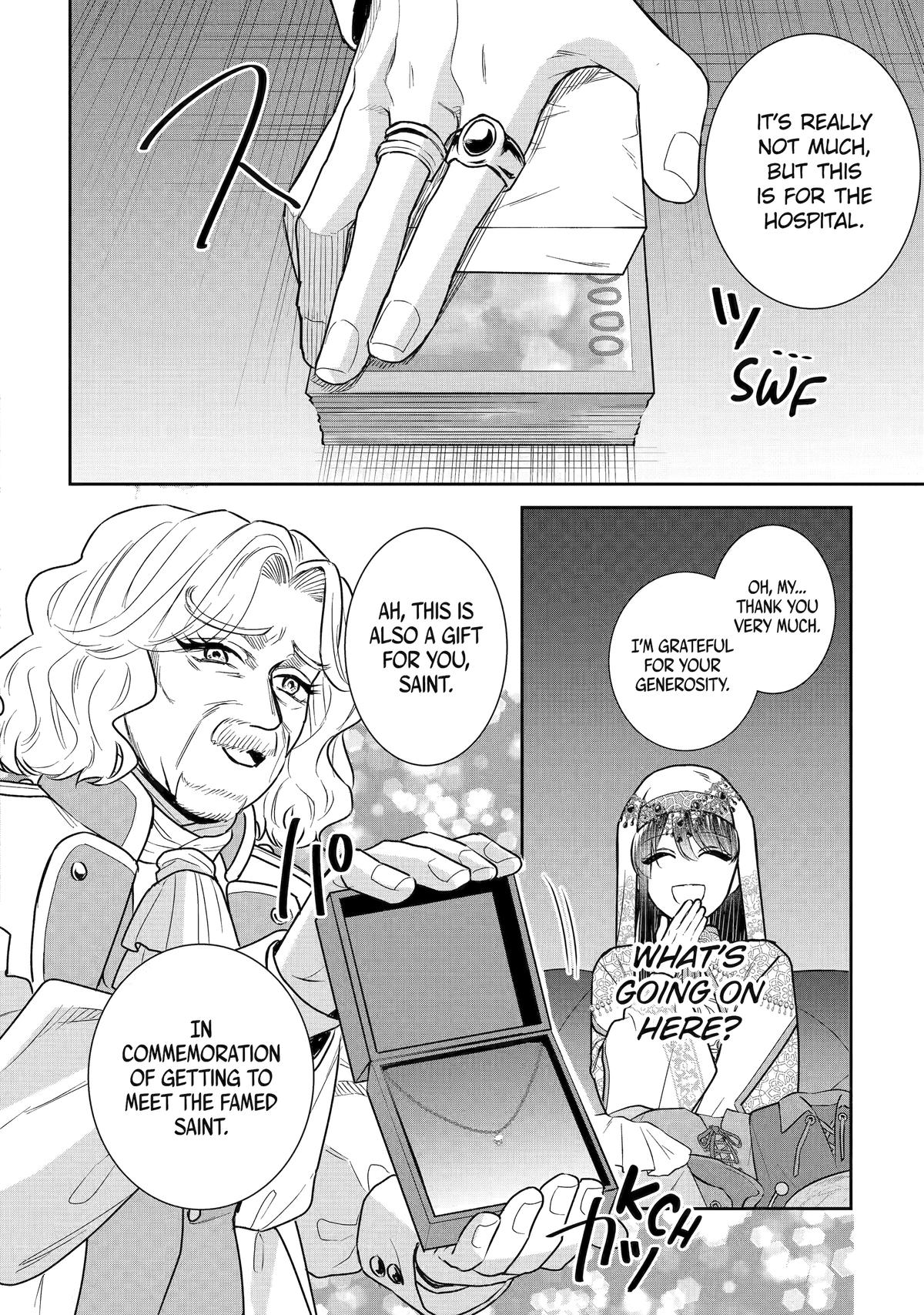 I was summoned to be the Saint, but I was robbed the position, apparently Chapter 55 - Page 32 in English