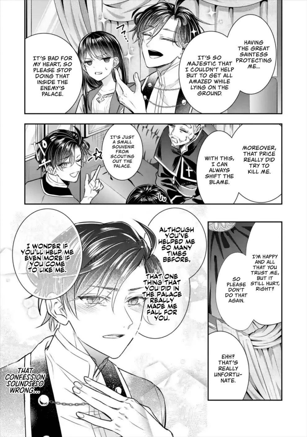 I was summoned to be the Saint, but I was robbed the position, apparently Chapter 7 - Page 13 in English
