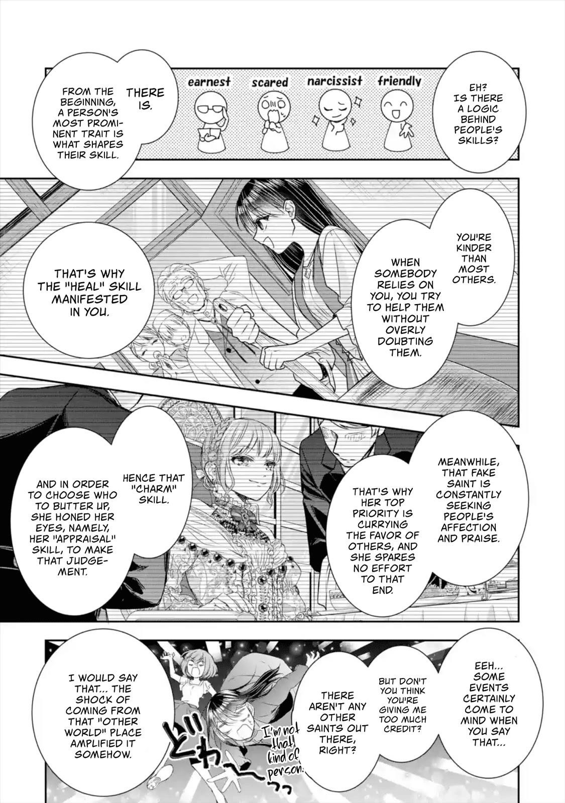 I was summoned to be the Saint, but I was robbed the position, apparently Chapter 8 - Page 13 in English