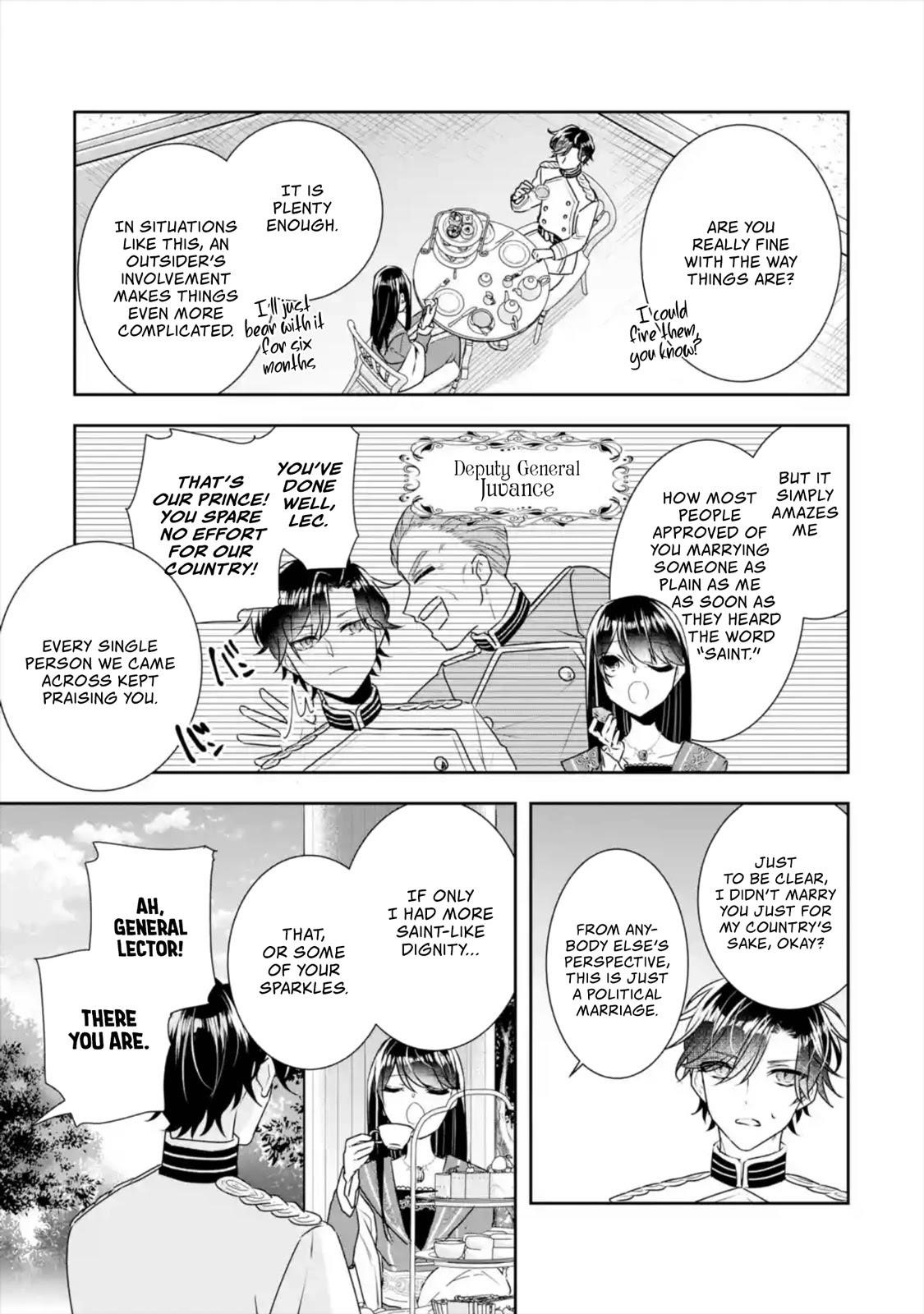 I was summoned to be the Saint, but I was robbed the position, apparently Chapter 9 - Page 15 in English