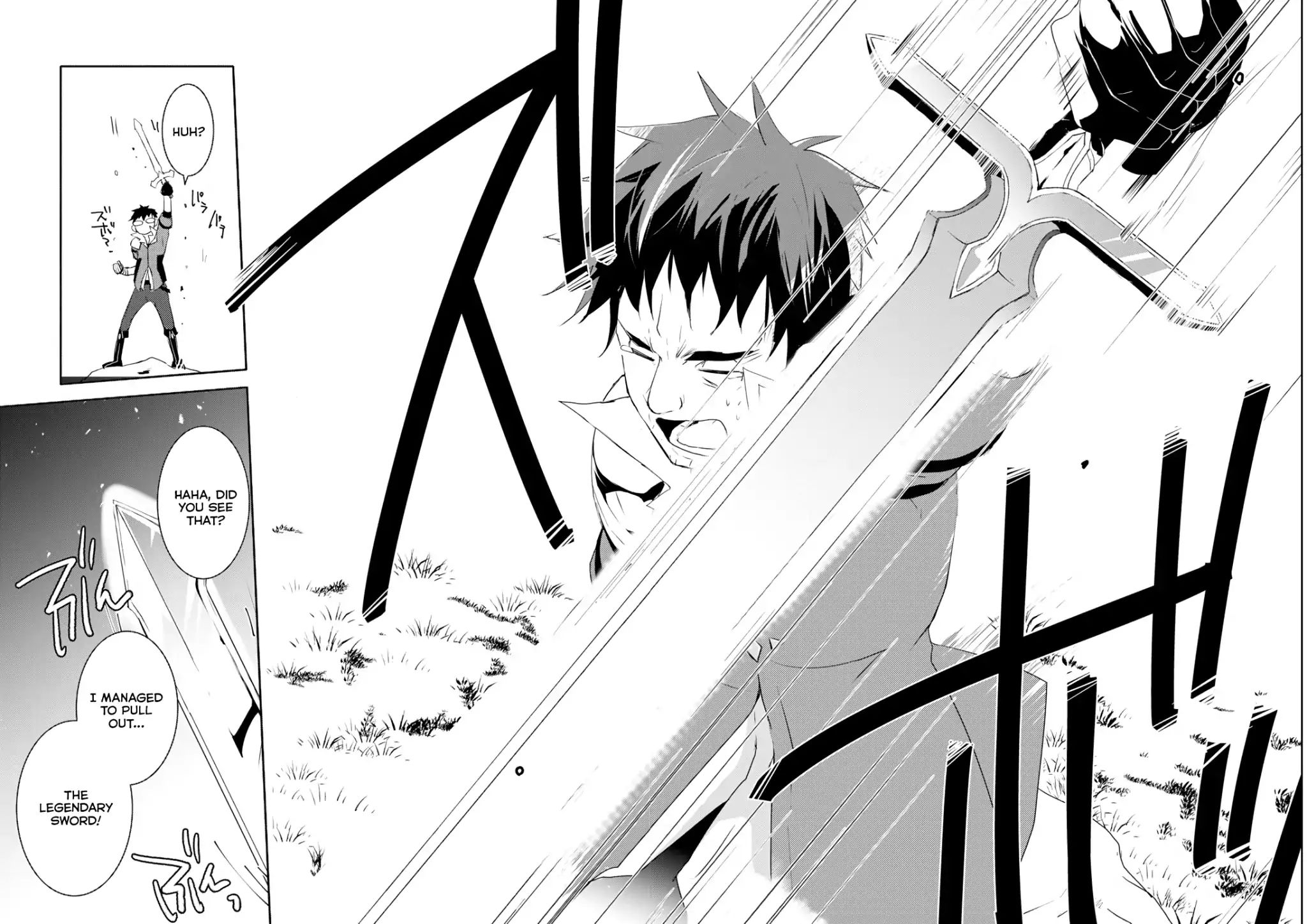 Mannen D-Rank No Chuunen Boukensha, Yotta Ikioi De Densetsu No Ken Wo Hikkonuku Chapter 1 - Page 14 in English