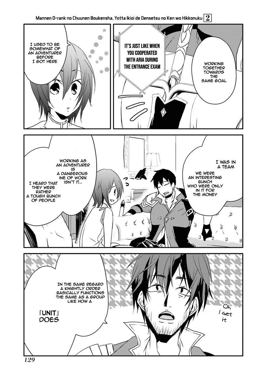 Mannen D-Rank No Chuunen Boukensha, Yotta Ikioi De Densetsu No Ken Wo Hikkonuku Chapter 13 - Page 15 in English