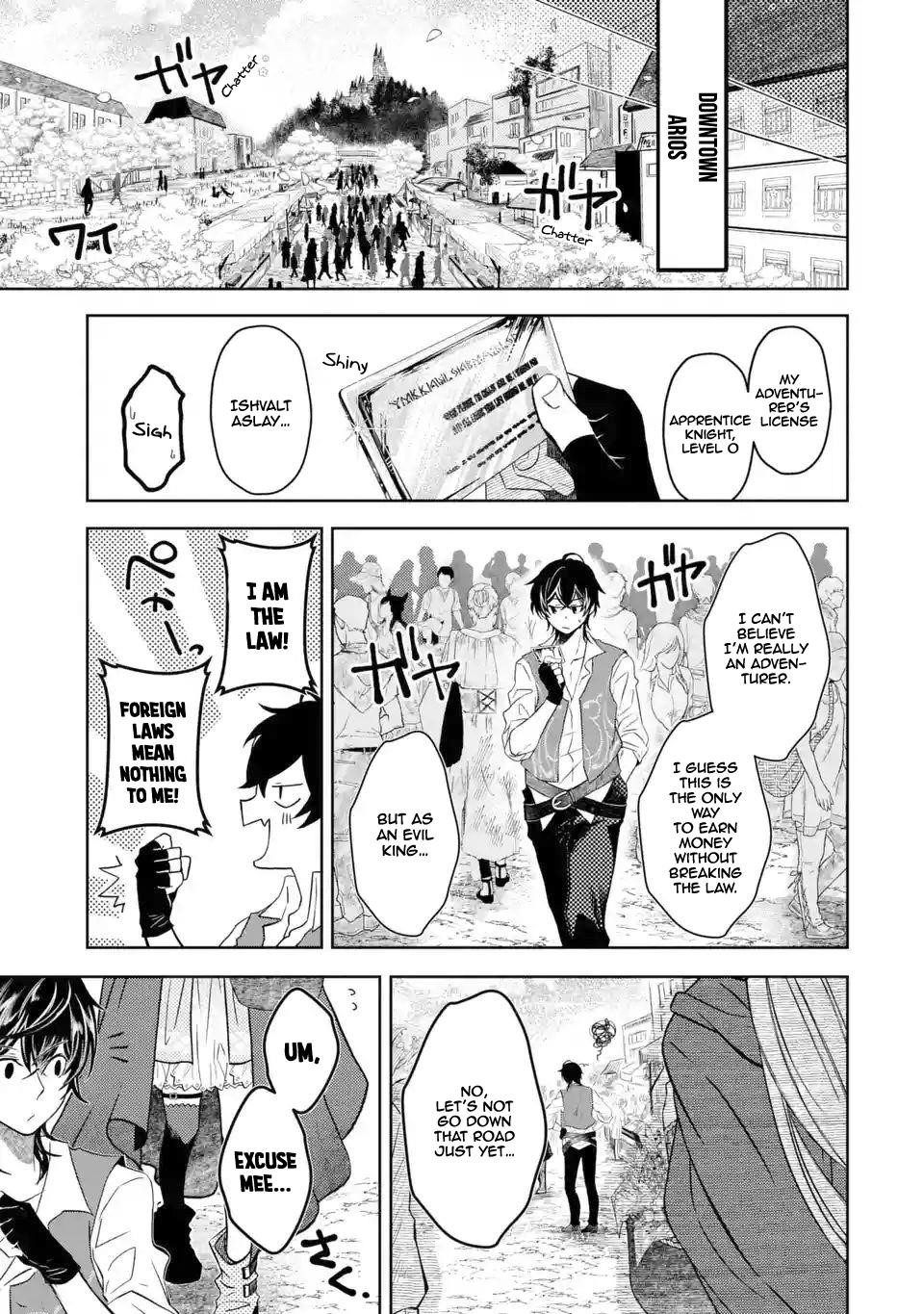 Level 0 Demon King Becomes a Adventurer in Another World Chapter 2.2 - Page 5 in English