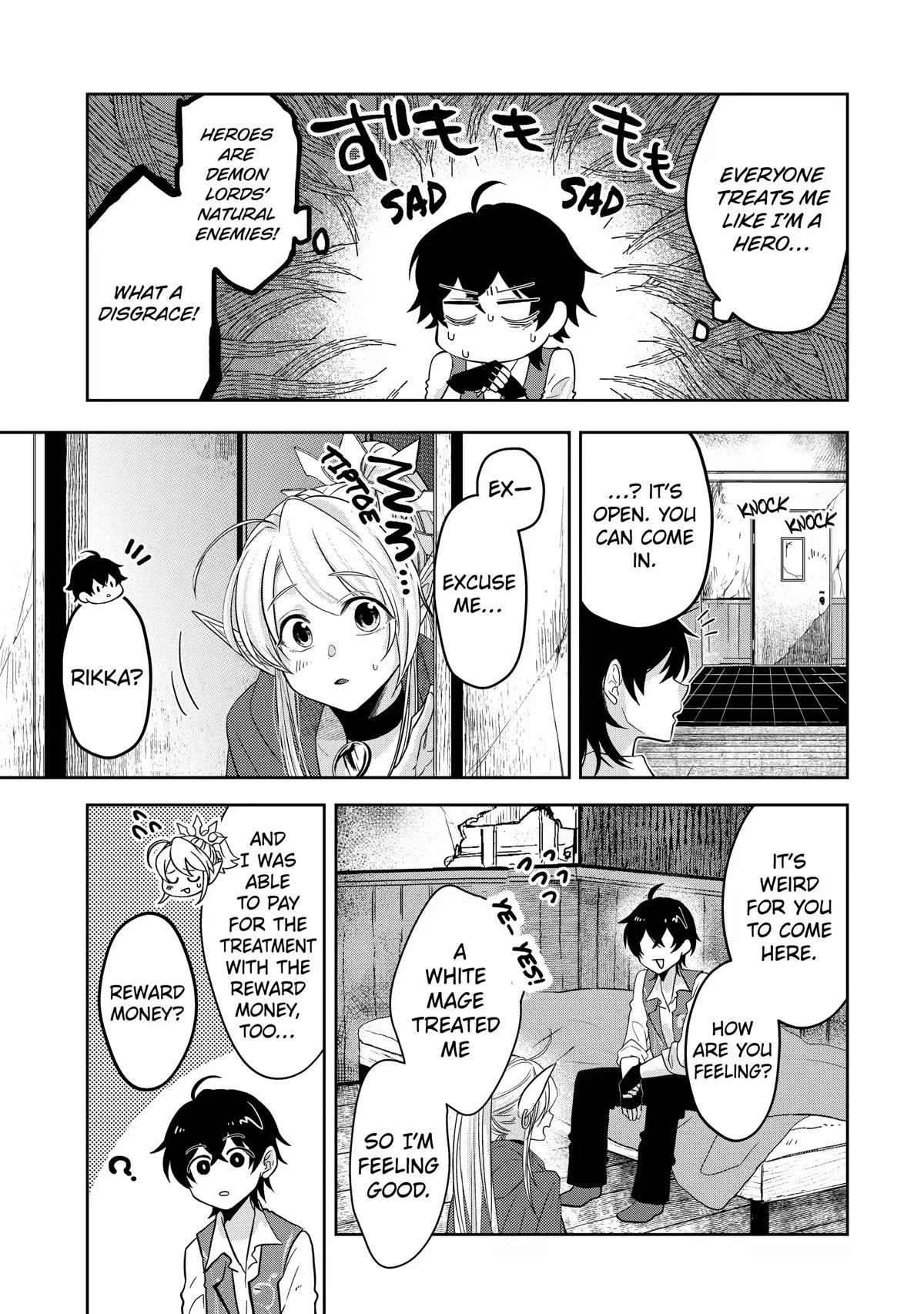 Level 0 Demon King Becomes a Adventurer in Another World Chapter 8 - Page 7 in English