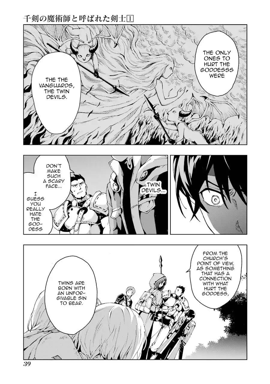The Swordsman Called The Countless Swords Sorcerer Chapter 1 - Page 36 in English