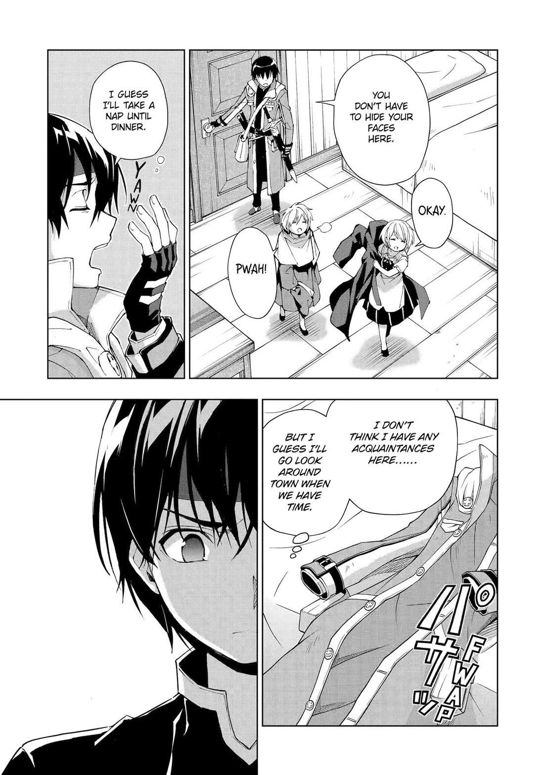 The Swordsman Called The Countless Swords Sorcerer Chapter 30 - Page 32 in English