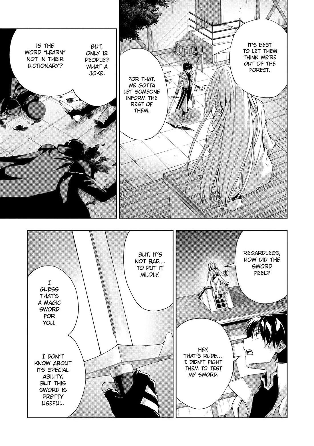 The Swordsman Called The Countless Swords Sorcerer Chapter 32 - Page 9 in English