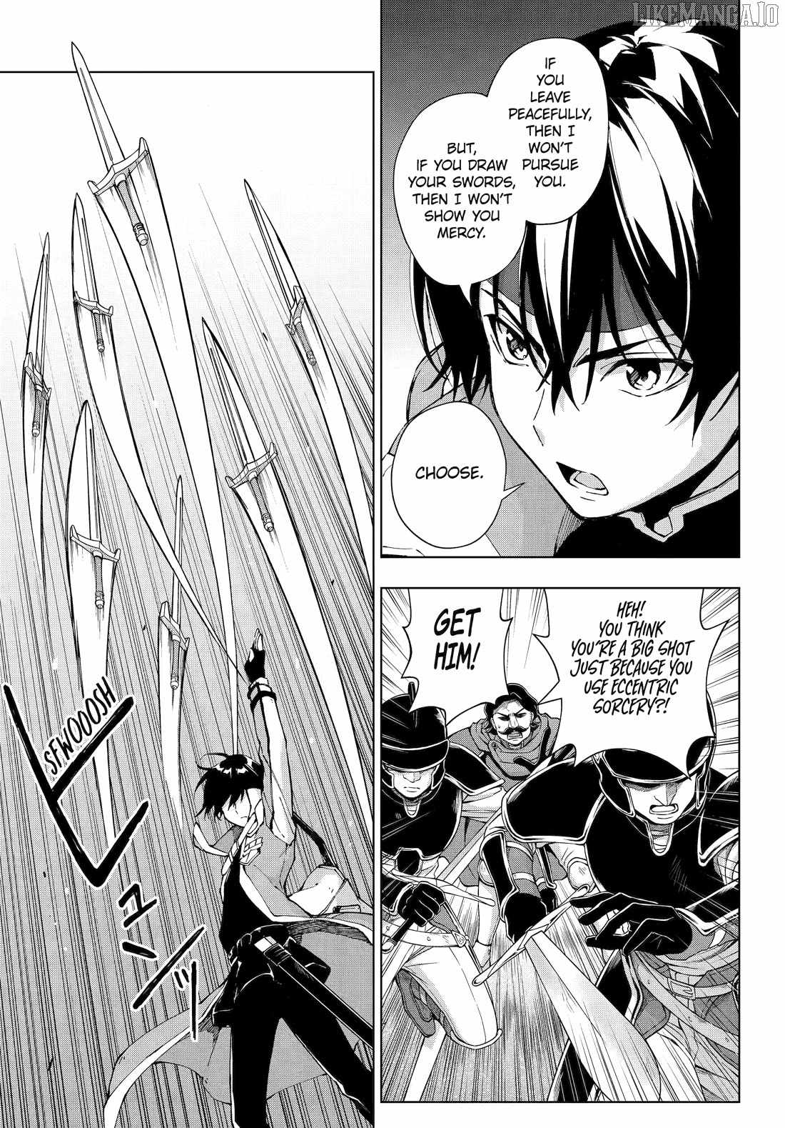 The Swordsman Called The Countless Swords Sorcerer Chapter 58 - Page 9 in English