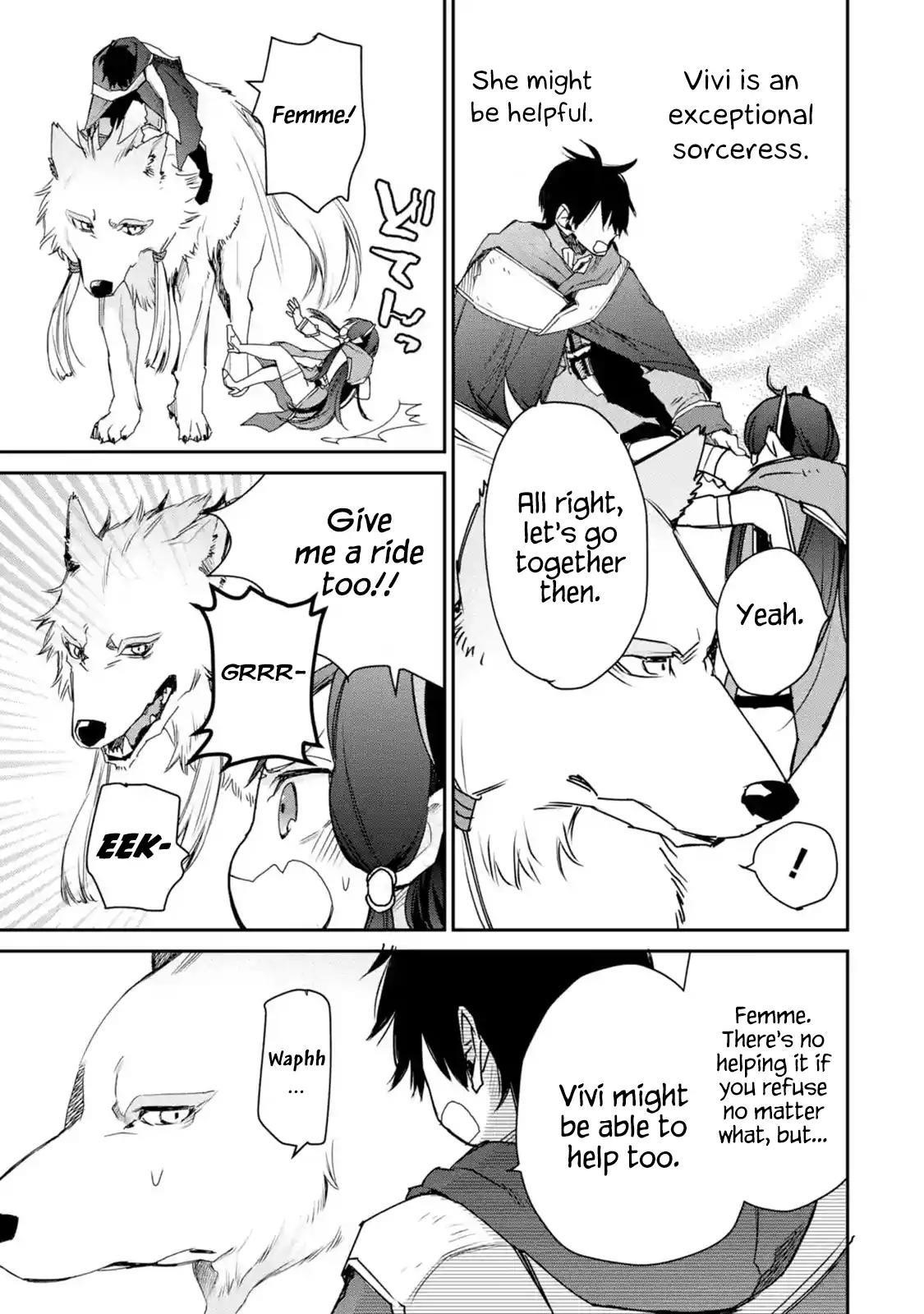 I Used to be the Strongest Sorcerer. Then I Took an Arrow in the Knee and Became a Village Guard Chapter 11.3 - Page 8 in English