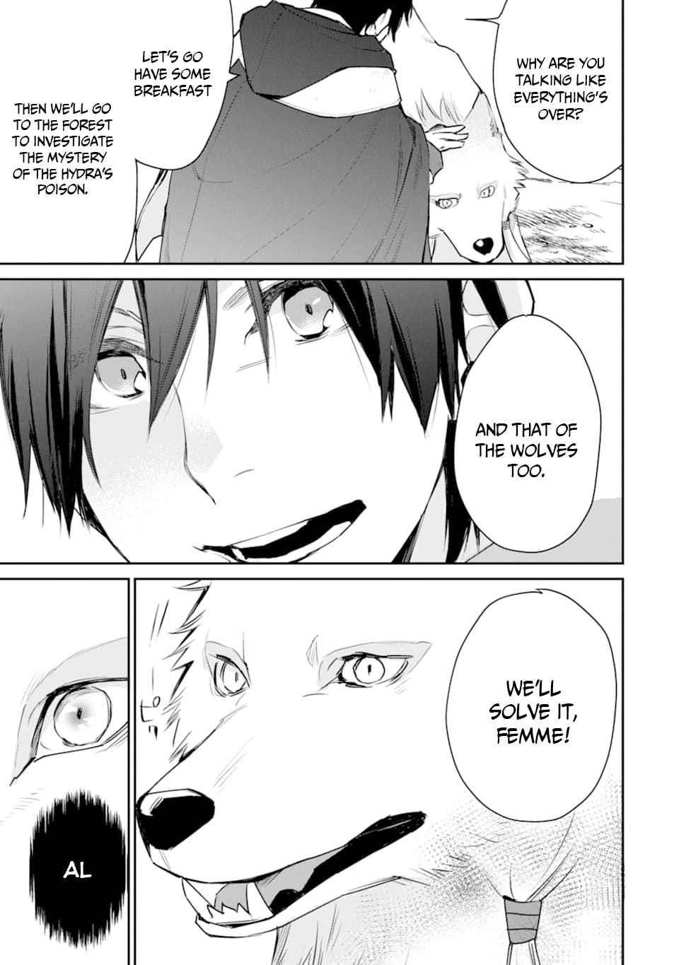 I Used to be the Strongest Sorcerer. Then I Took an Arrow in the Knee and Became a Village Guard Chapter 18.1 - Page 33 in English