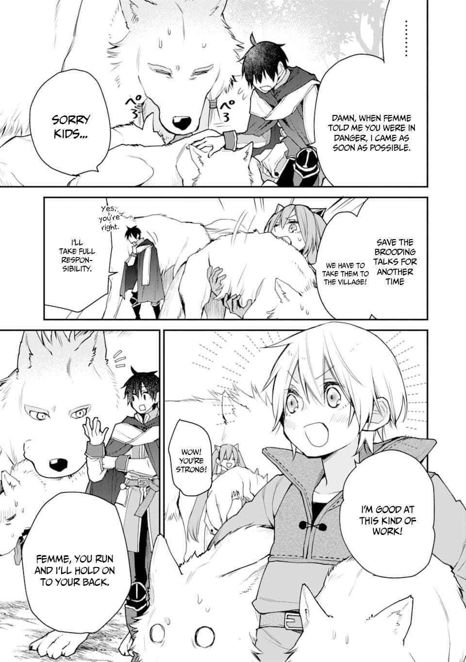 I Used to be the Strongest Sorcerer. Then I Took an Arrow in the Knee and Became a Village Guard Chapter 18 - Page 17 in English