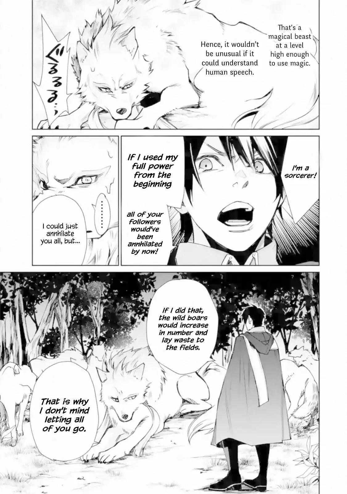 I Used to be the Strongest Sorcerer. Then I Took an Arrow in the Knee and Became a Village Guard Chapter 2.2 - Page 11 in English