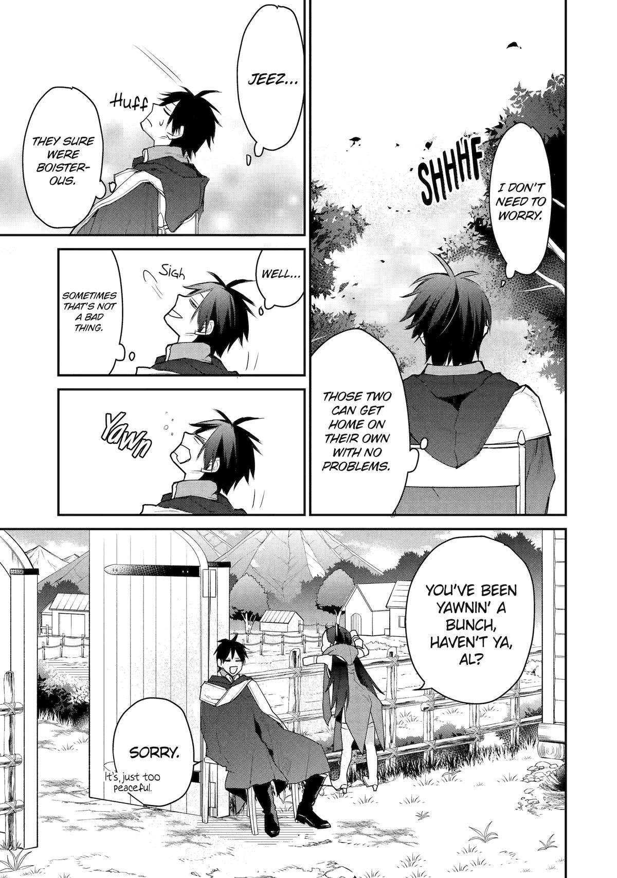 I Used to be the Strongest Sorcerer. Then I Took an Arrow in the Knee and Became a Village Guard Chapter 21 - Page 3 in English