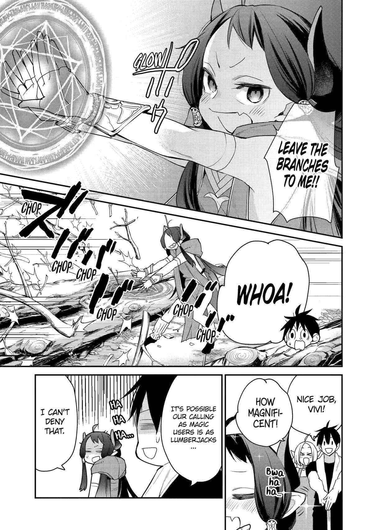 I Used to be the Strongest Sorcerer. Then I Took an Arrow in the Knee and Became a Village Guard Chapter 22 - Page 3 in English