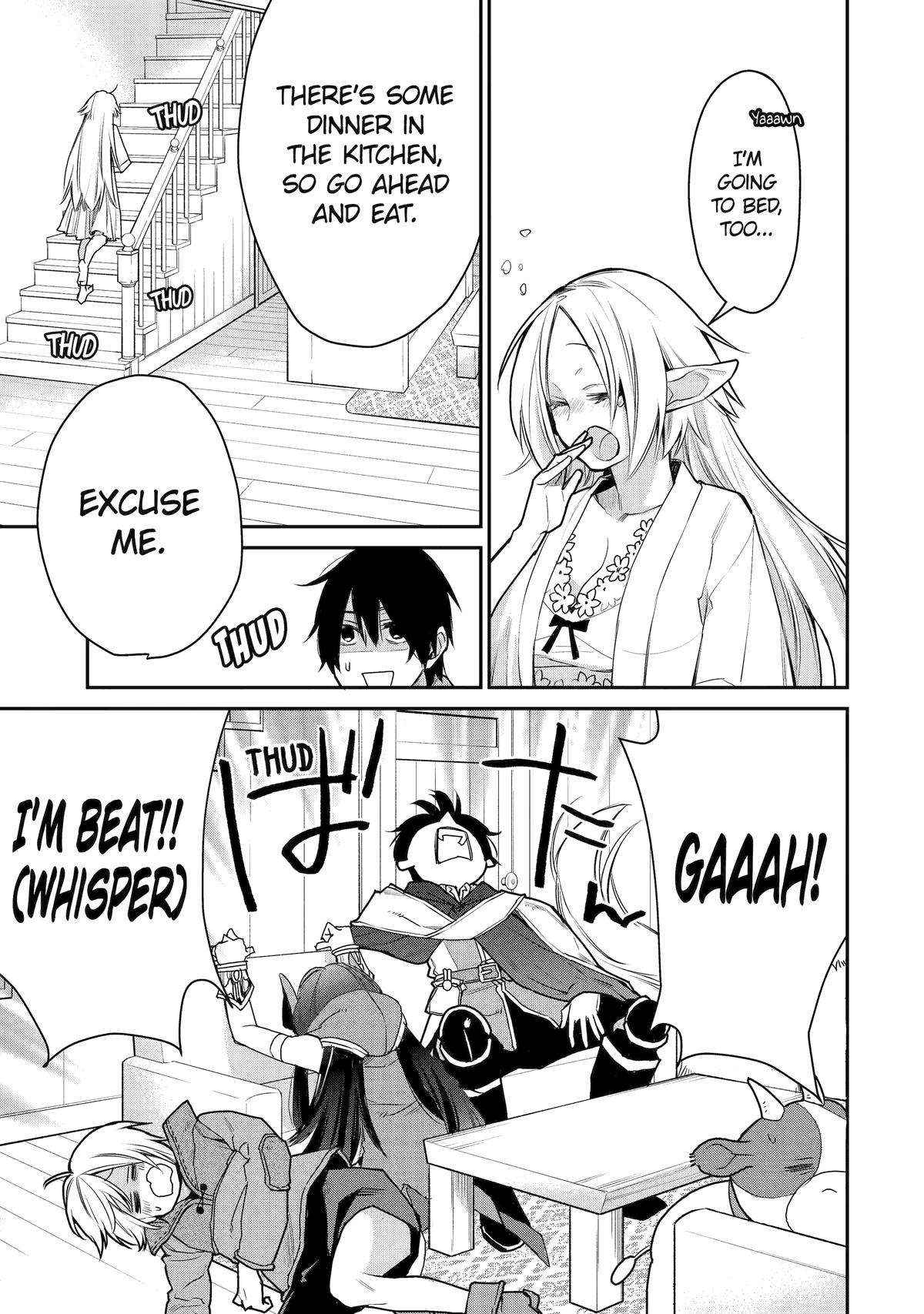 I Used to be the Strongest Sorcerer. Then I Took an Arrow in the Knee and Became a Village Guard Chapter 24 - Page 44 in English