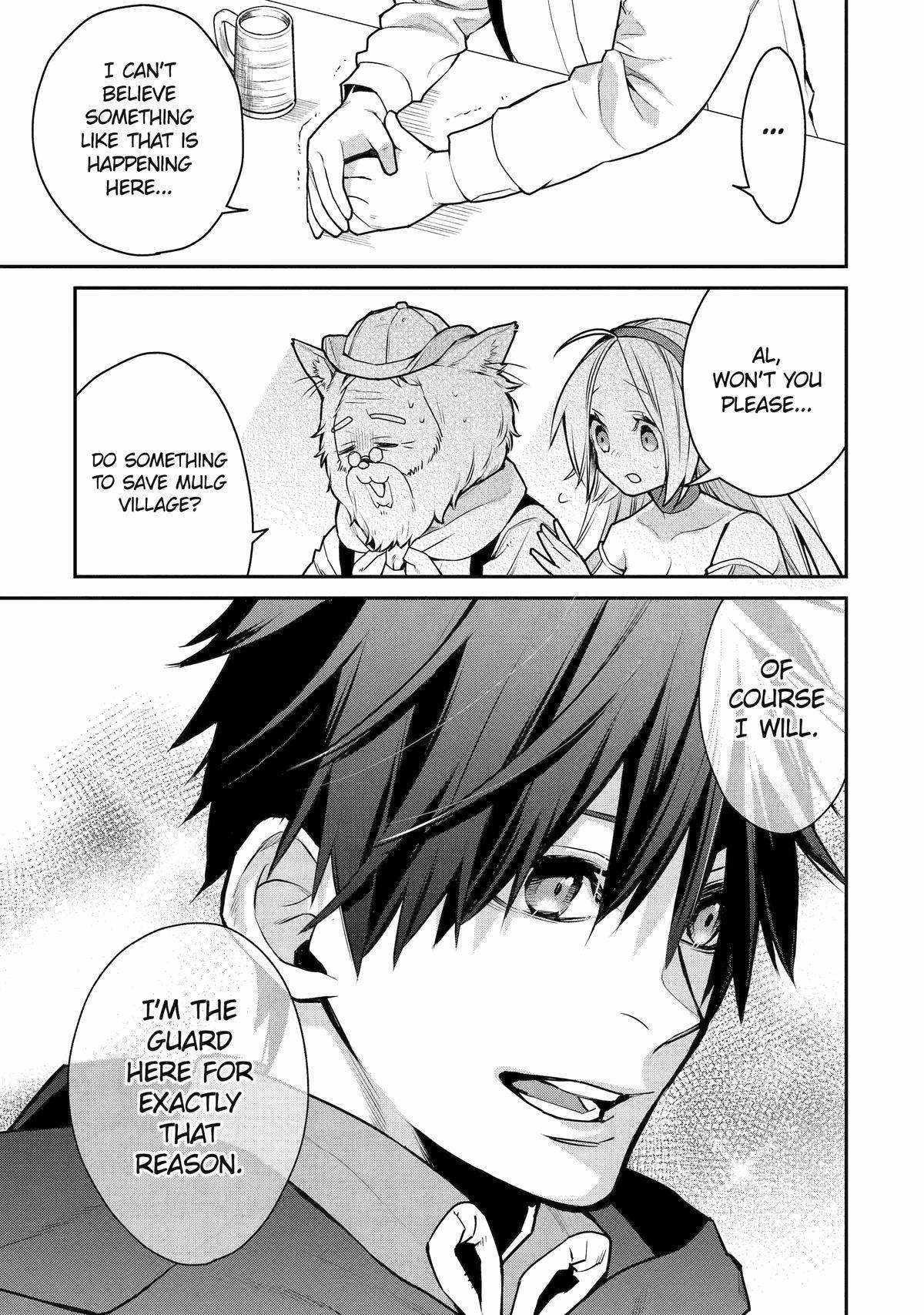 I Used to be the Strongest Sorcerer. Then I Took an Arrow in the Knee and Became a Village Guard Chapter 29 - Page 35 in English