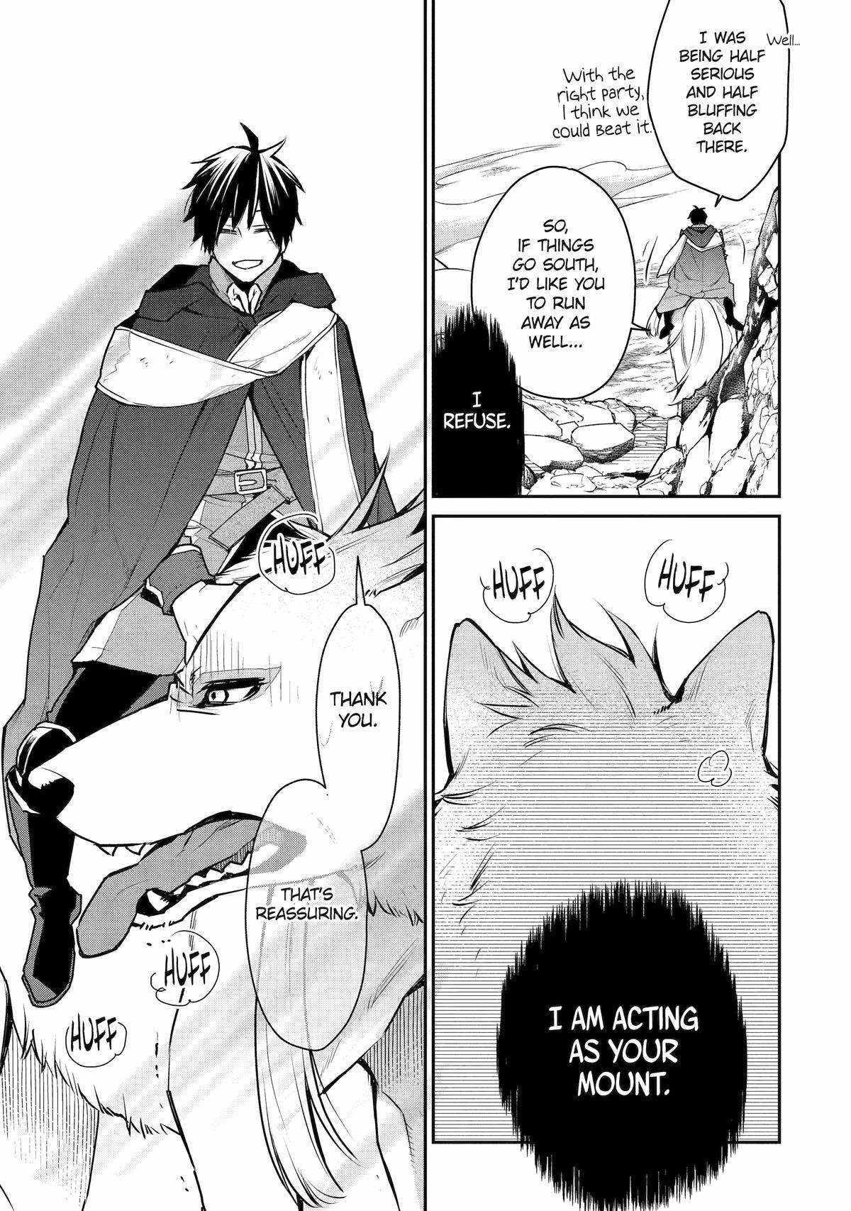 I Used to be the Strongest Sorcerer. Then I Took an Arrow in the Knee and Became a Village Guard Chapter 30 - Page 22 in English
