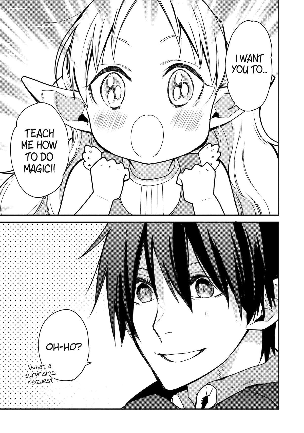 I Used to be the Strongest Sorcerer. Then I Took an Arrow in the Knee and Became a Village Guard Chapter 35 - Page 3 in English