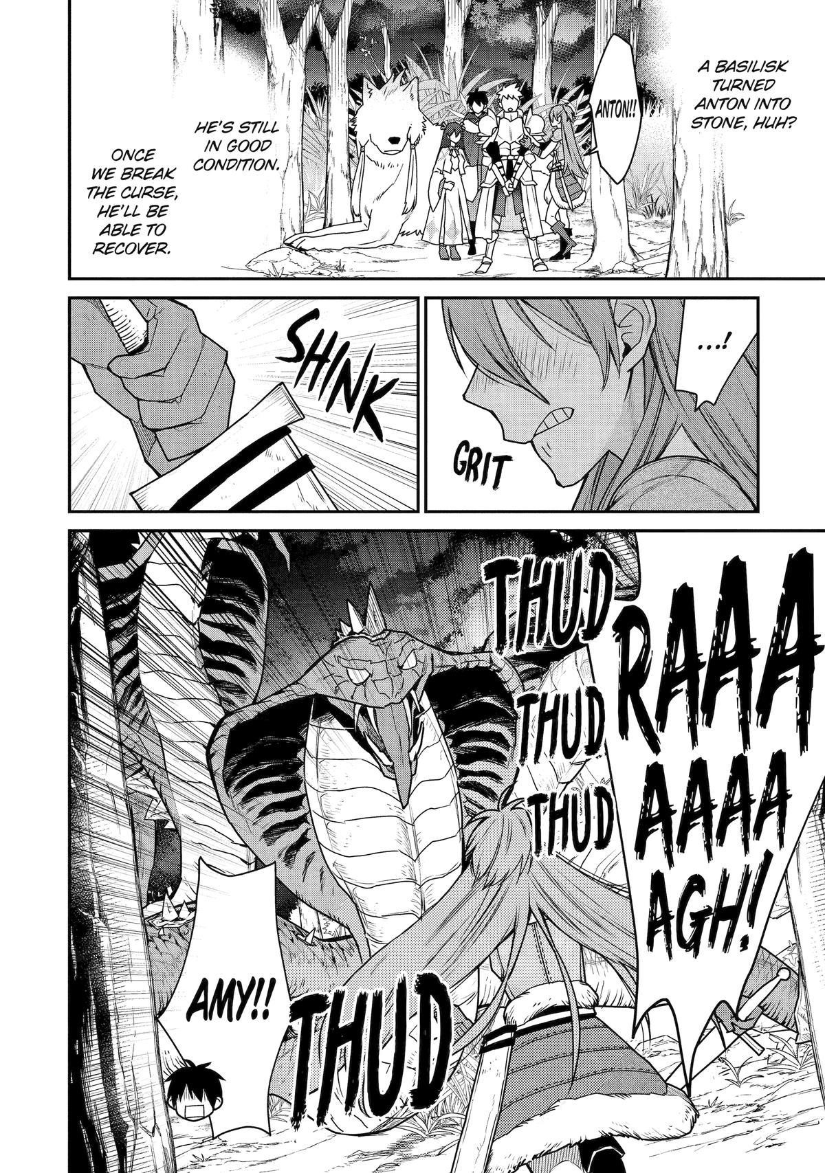 I Used to be the Strongest Sorcerer. Then I Took an Arrow in the Knee and Became a Village Guard Chapter 36 - Page 22 in English