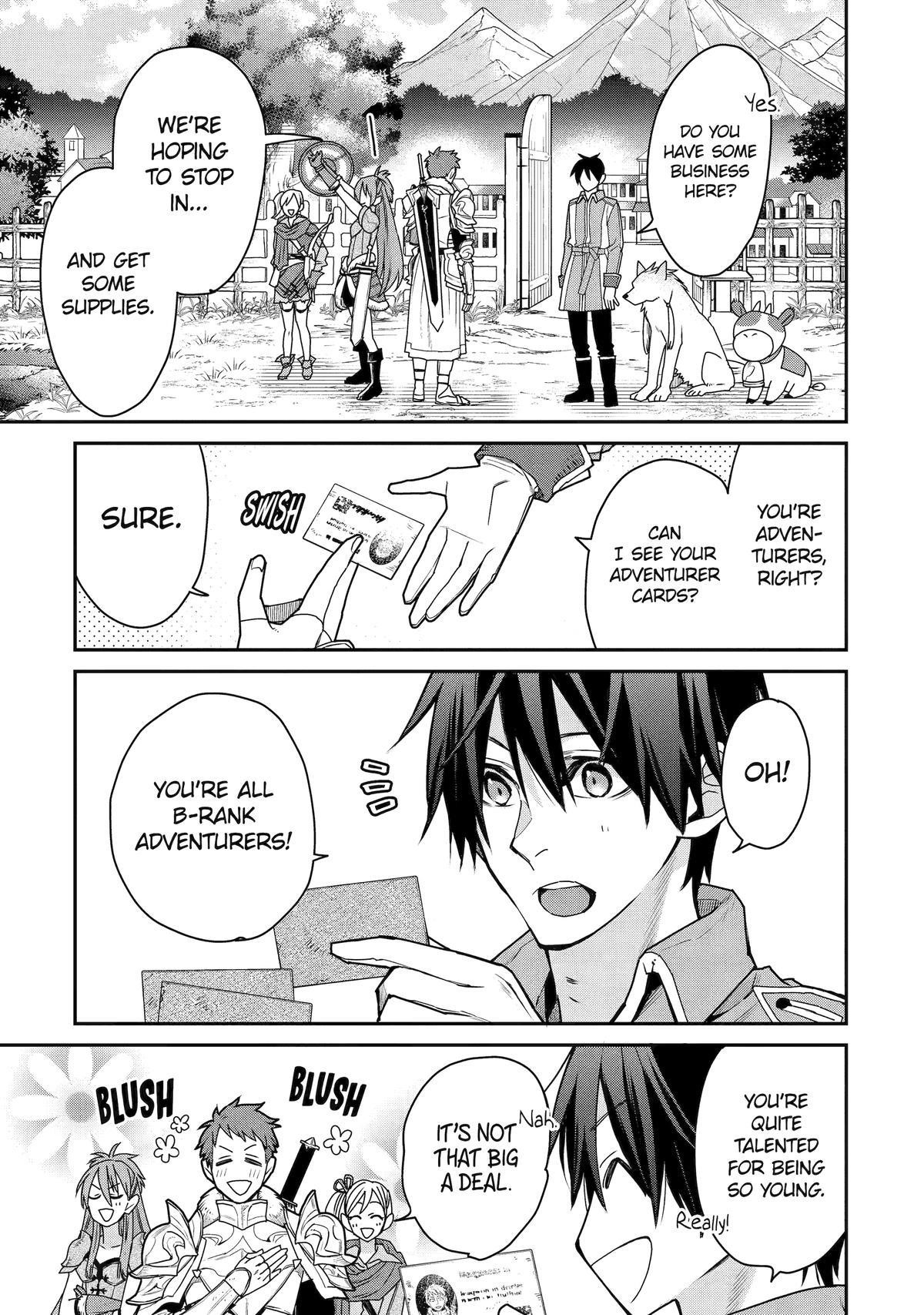 I Used to be the Strongest Sorcerer. Then I Took an Arrow in the Knee and Became a Village Guard Chapter 36 - Page 3 in English