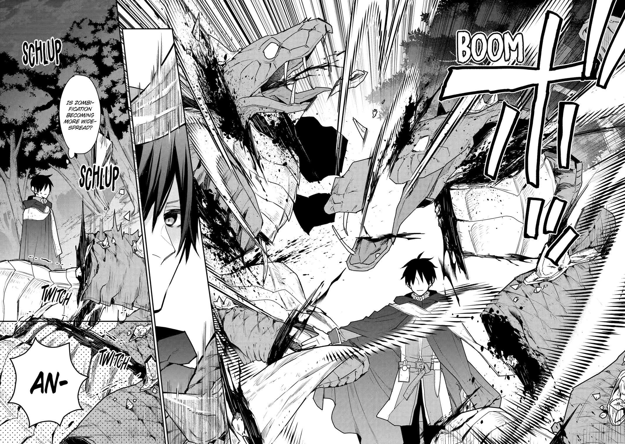 I Used to be the Strongest Sorcerer. Then I Took an Arrow in the Knee and Became a Village Guard Chapter 36 - Page 34 in English