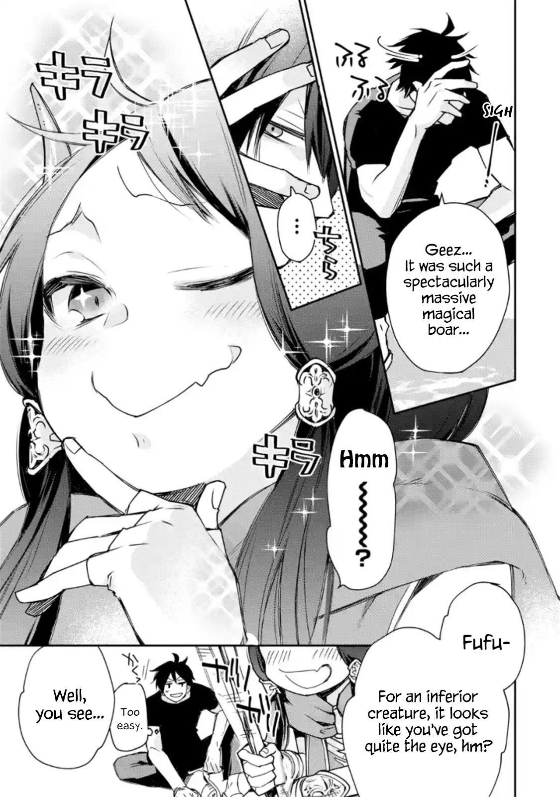 I Used to be the Strongest Sorcerer. Then I Took an Arrow in the Knee and Became a Village Guard Chapter 4.2 - Page 8 in English