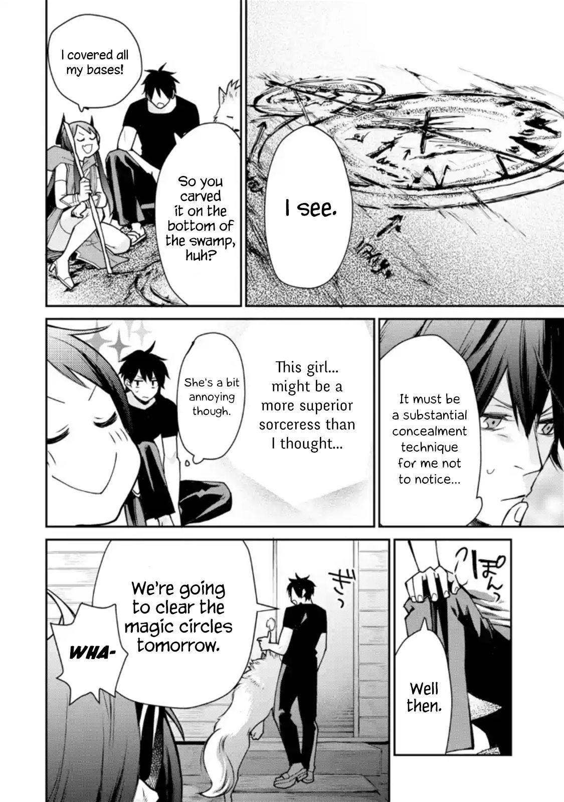 I Used to be the Strongest Sorcerer. Then I Took an Arrow in the Knee and Became a Village Guard Chapter 4.2 - Page 9 in English