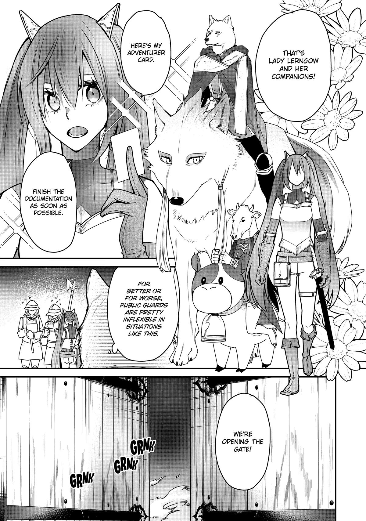 I Used to be the Strongest Sorcerer. Then I Took an Arrow in the Knee and Became a Village Guard Chapter 42 - Page 3 in English