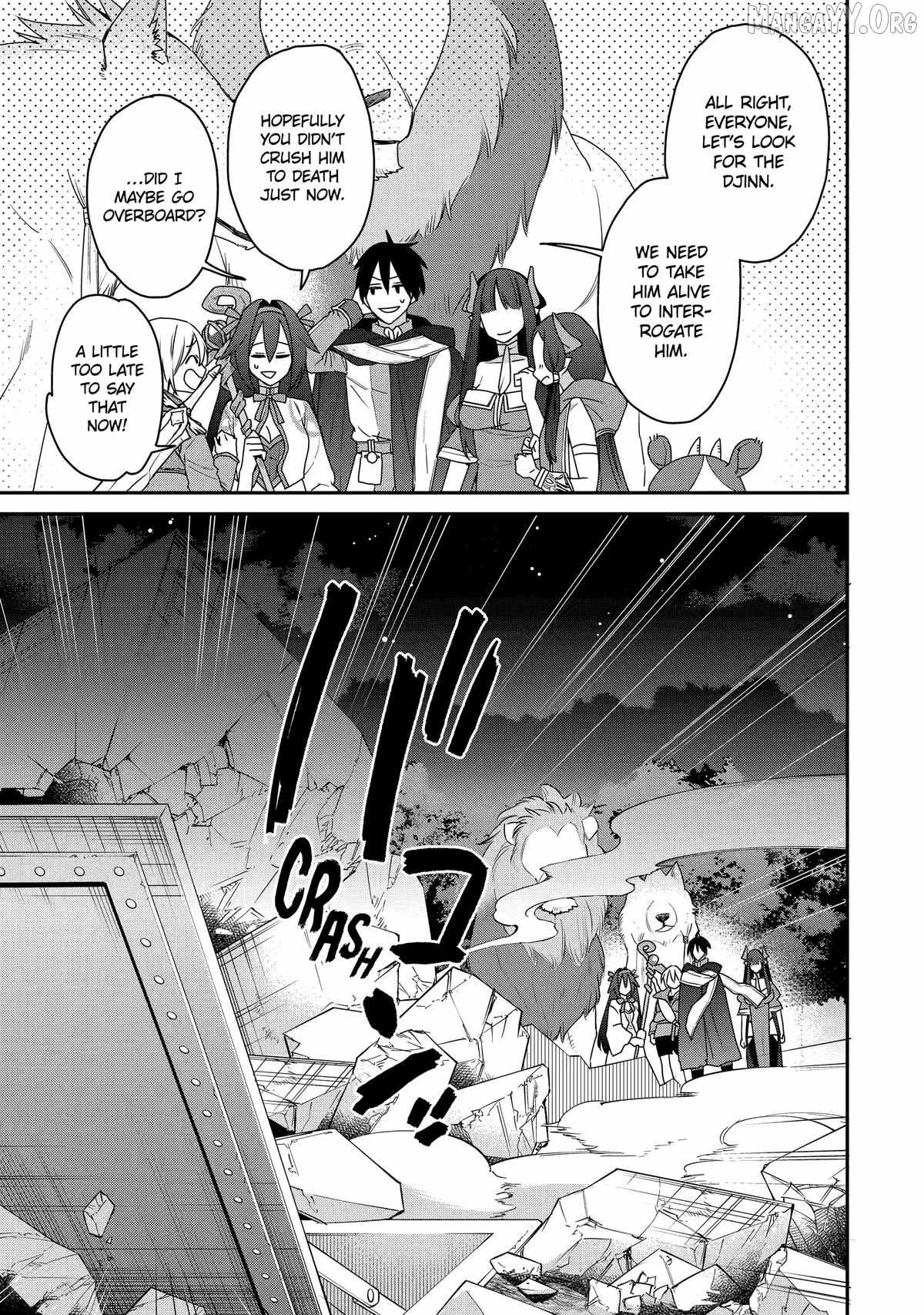 I Used to be the Strongest Sorcerer. Then I Took an Arrow in the Knee and Became a Village Guard Chapter 45 - Page 12 in English