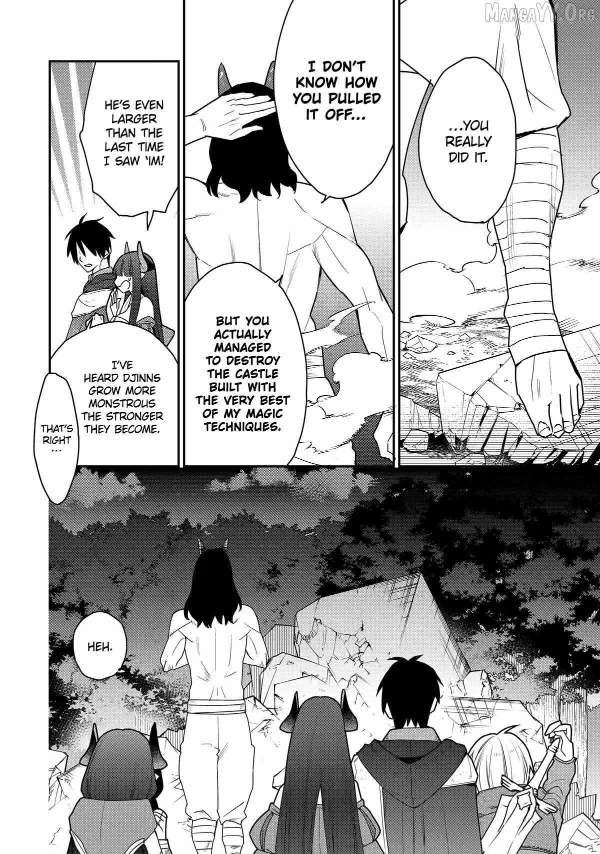 I Used to be the Strongest Sorcerer. Then I Took an Arrow in the Knee and Became a Village Guard Chapter 45 - Page 13 in English