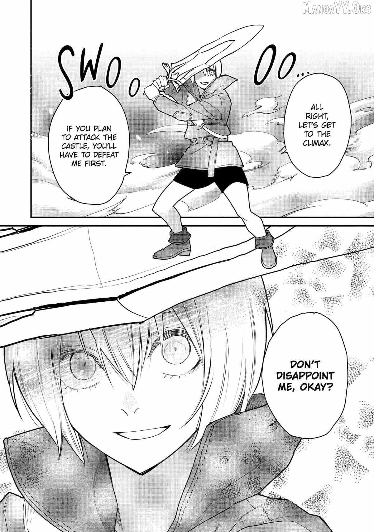 I Used to be the Strongest Sorcerer. Then I Took an Arrow in the Knee and Became a Village Guard Chapter 45 - Page 34 in English