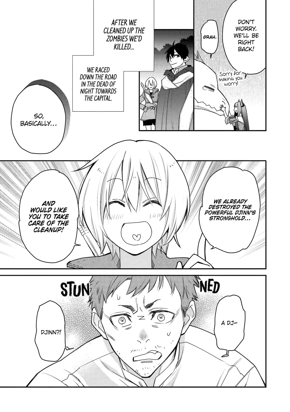 I Used to be the Strongest Sorcerer. Then I Took an Arrow in the Knee and Became a Village Guard Chapter 46.3 - Page 22 in English