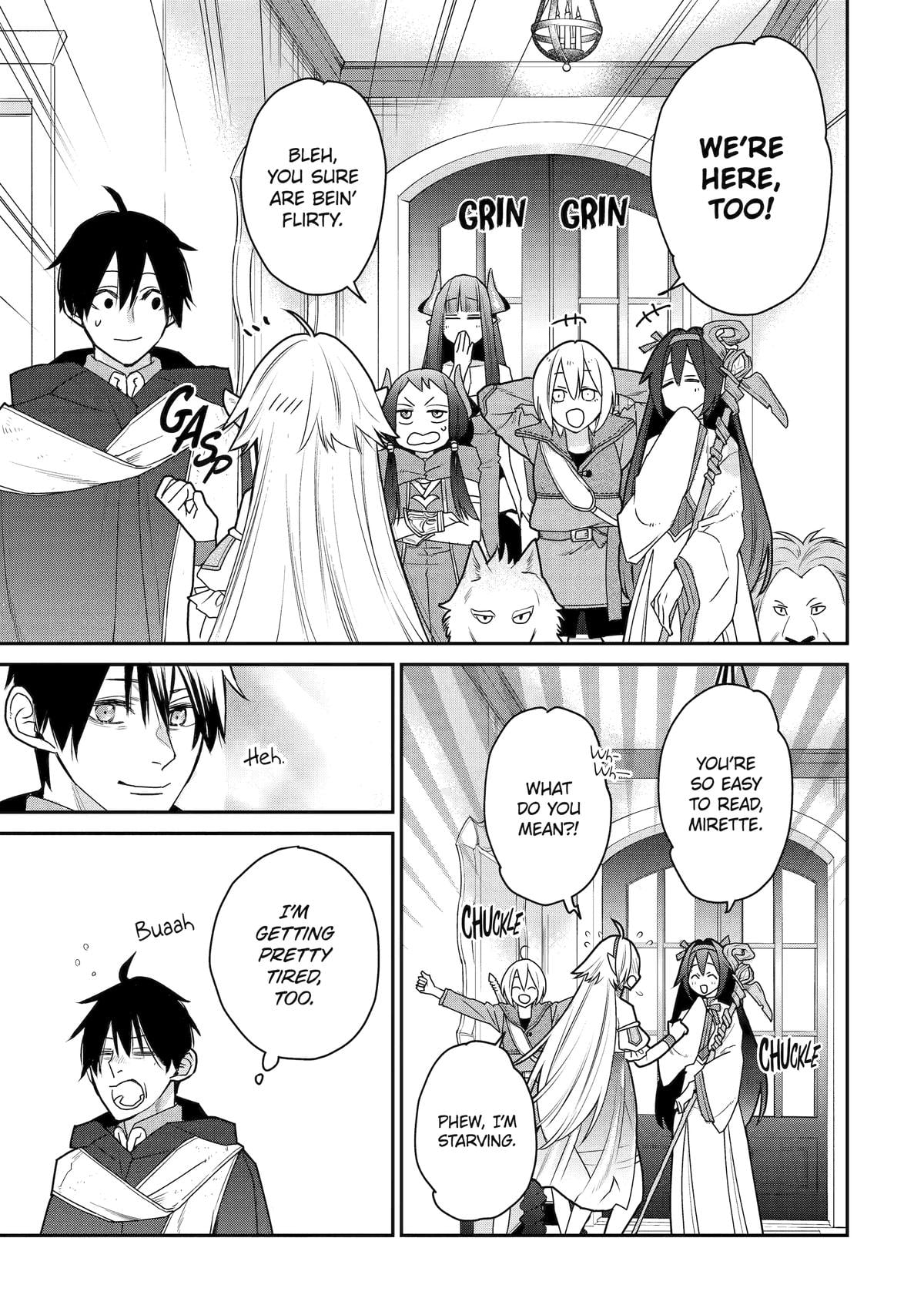 I Used to be the Strongest Sorcerer. Then I Took an Arrow in the Knee and Became a Village Guard Chapter 46.3 - Page 34 in English