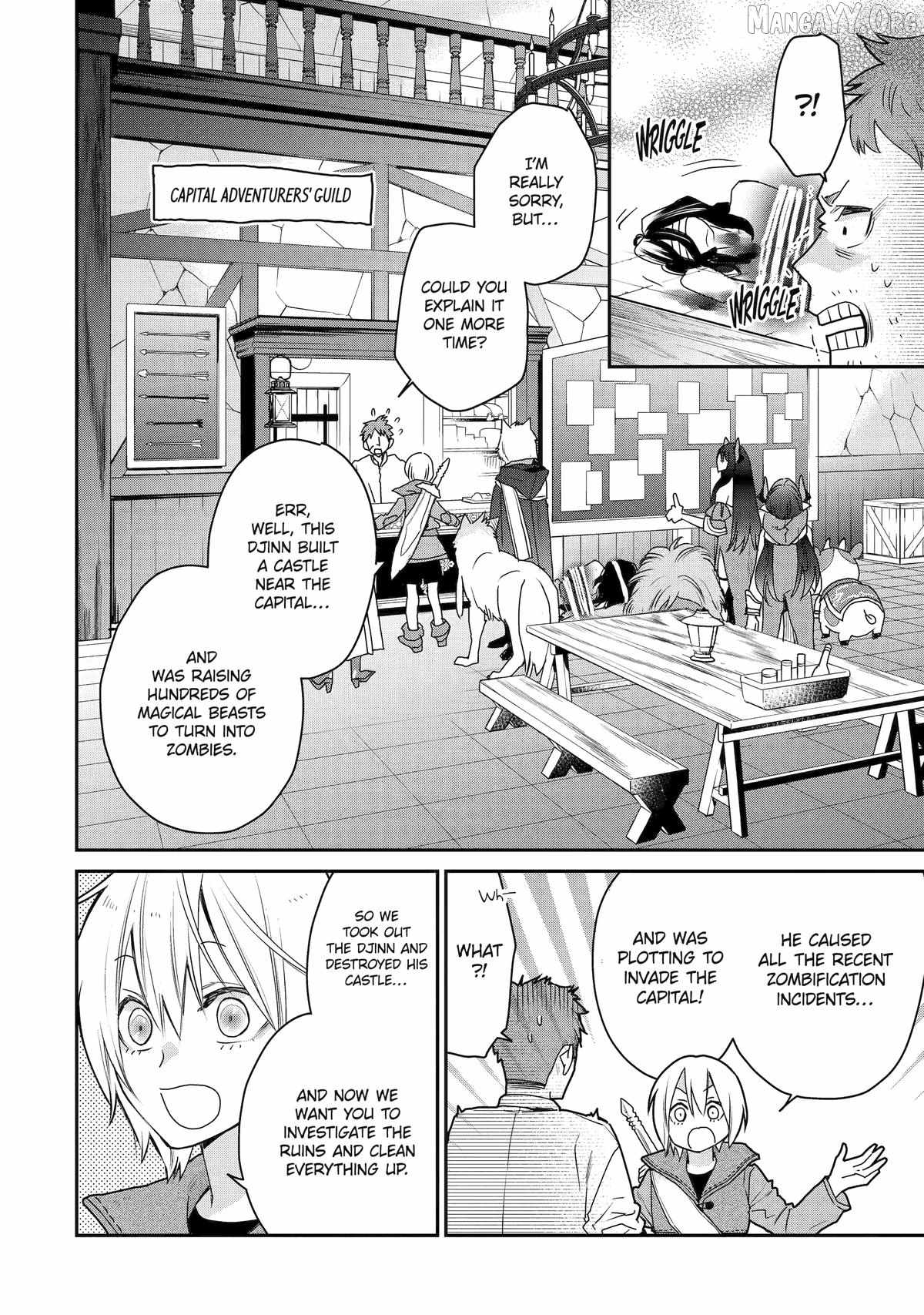 I Used to be the Strongest Sorcerer. Then I Took an Arrow in the Knee and Became a Village Guard Chapter 46 - Page 22 in English