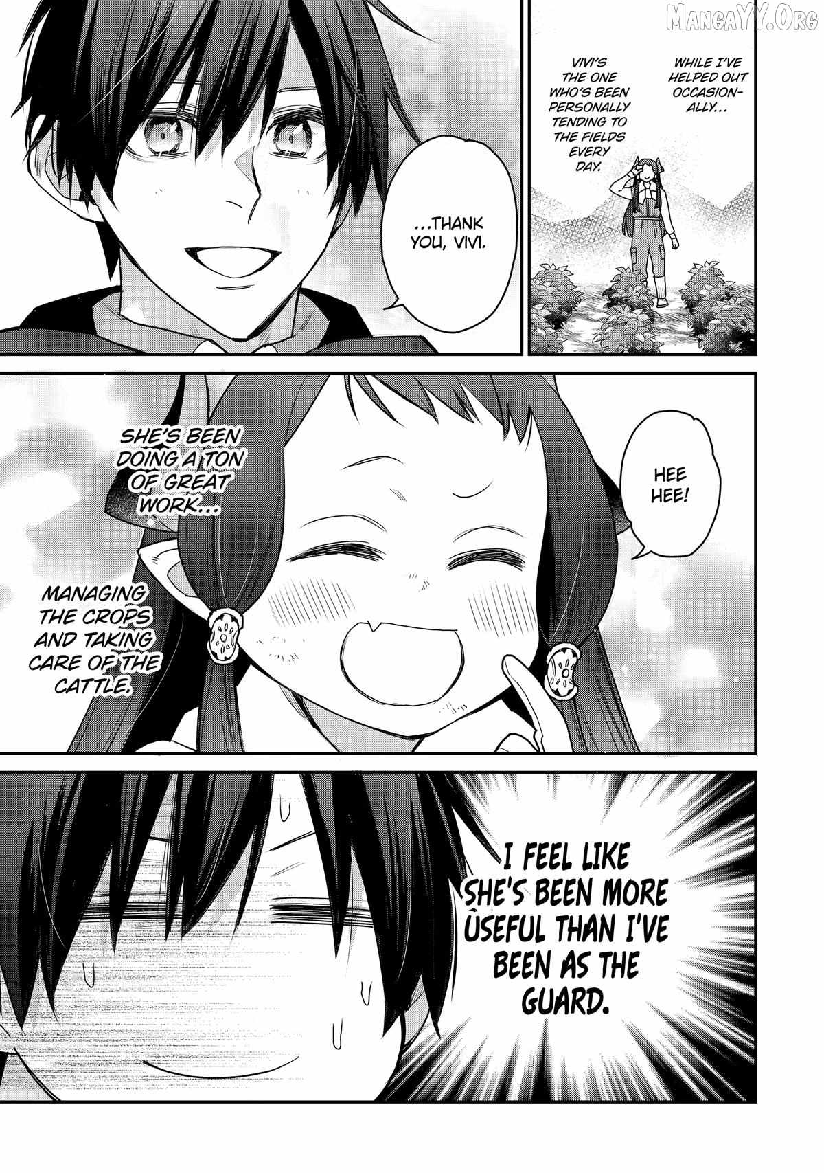 I Used to be the Strongest Sorcerer. Then I Took an Arrow in the Knee and Became a Village Guard Chapter 48 - Page 11 in English