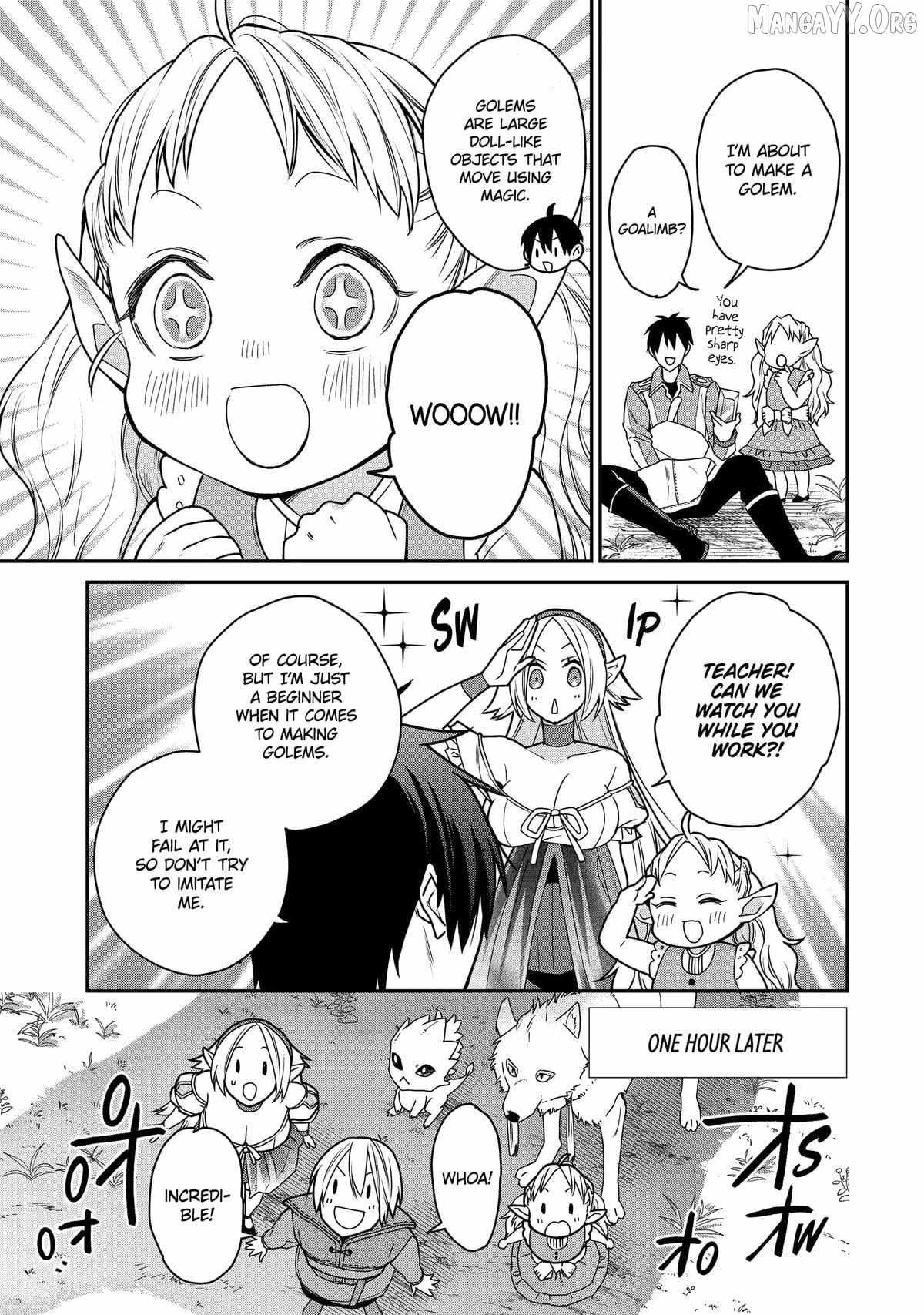 I Used to be the Strongest Sorcerer. Then I Took an Arrow in the Knee and Became a Village Guard Chapter 49 - Page 9 in English