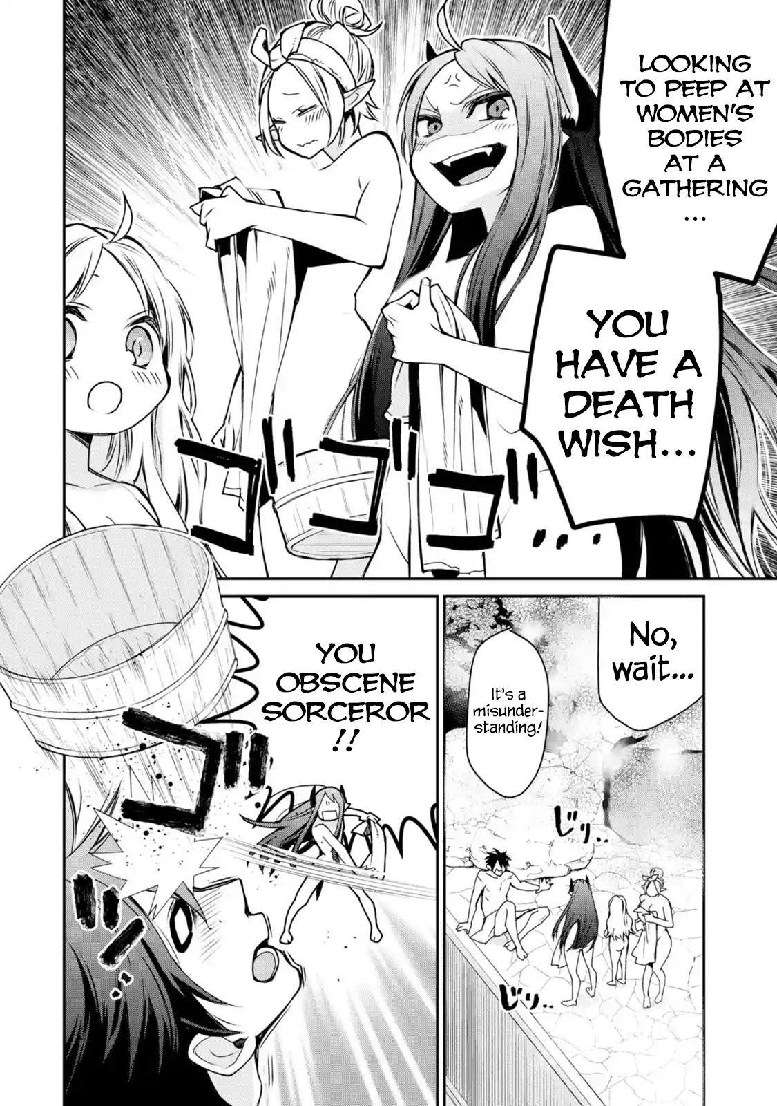 I Used to be the Strongest Sorcerer. Then I Took an Arrow in the Knee and Became a Village Guard Chapter 5.2 - Page 4 in English