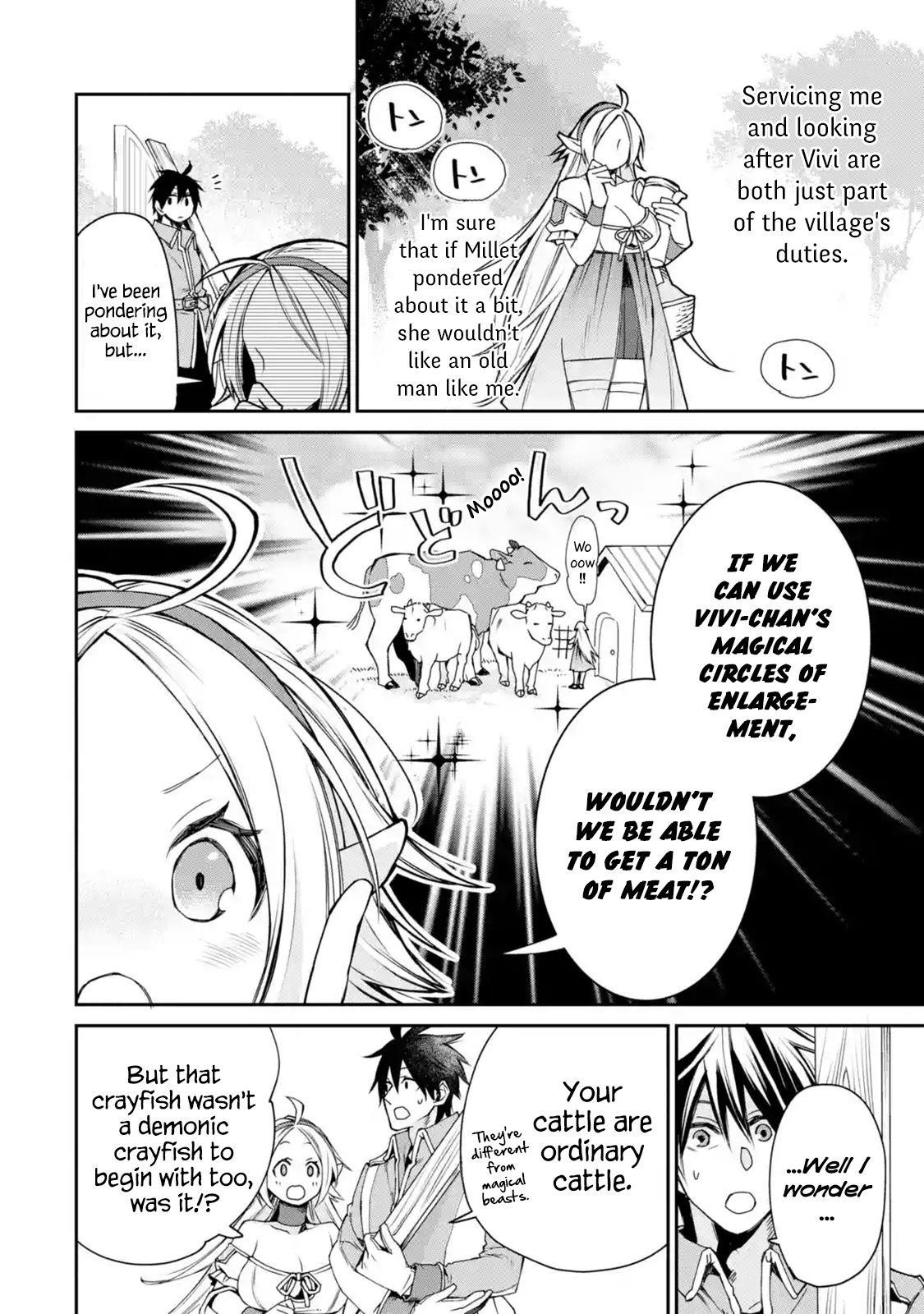 I Used to be the Strongest Sorcerer. Then I Took an Arrow in the Knee and Became a Village Guard Chapter 6.1 - Page 8 in English