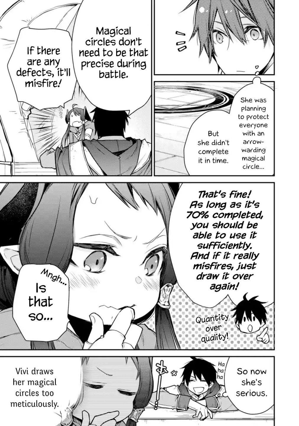 I Used to be the Strongest Sorcerer. Then I Took an Arrow in the Knee and Became a Village Guard Chapter 8.2 - Page 7 in English