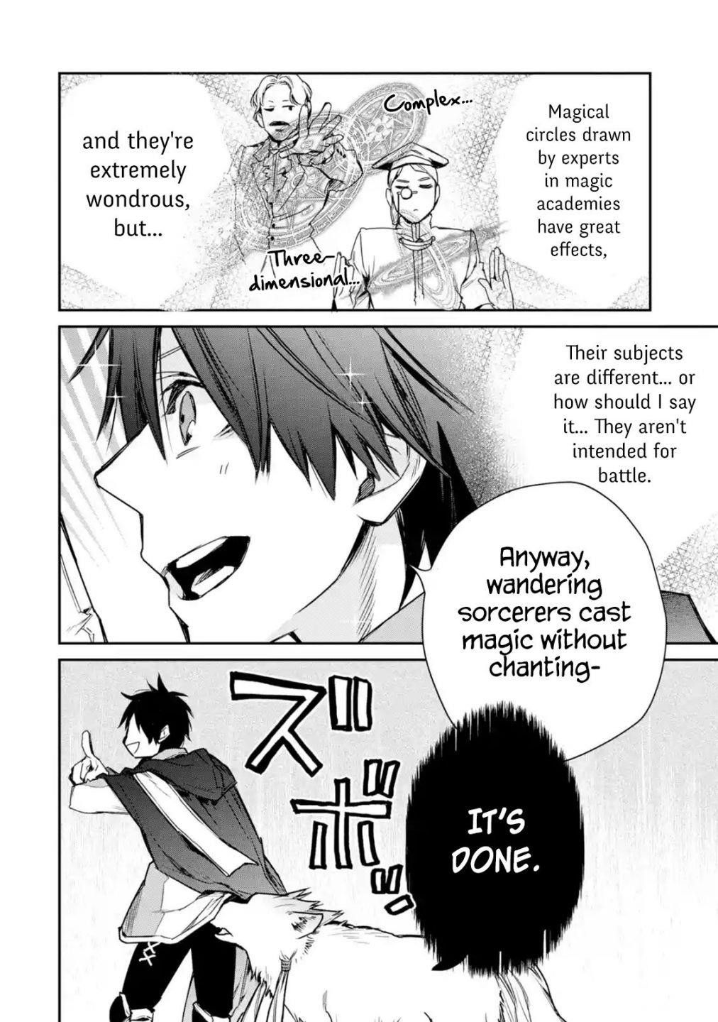 I Used to be the Strongest Sorcerer. Then I Took an Arrow in the Knee and Became a Village Guard Chapter 8.2 - Page 8 in English