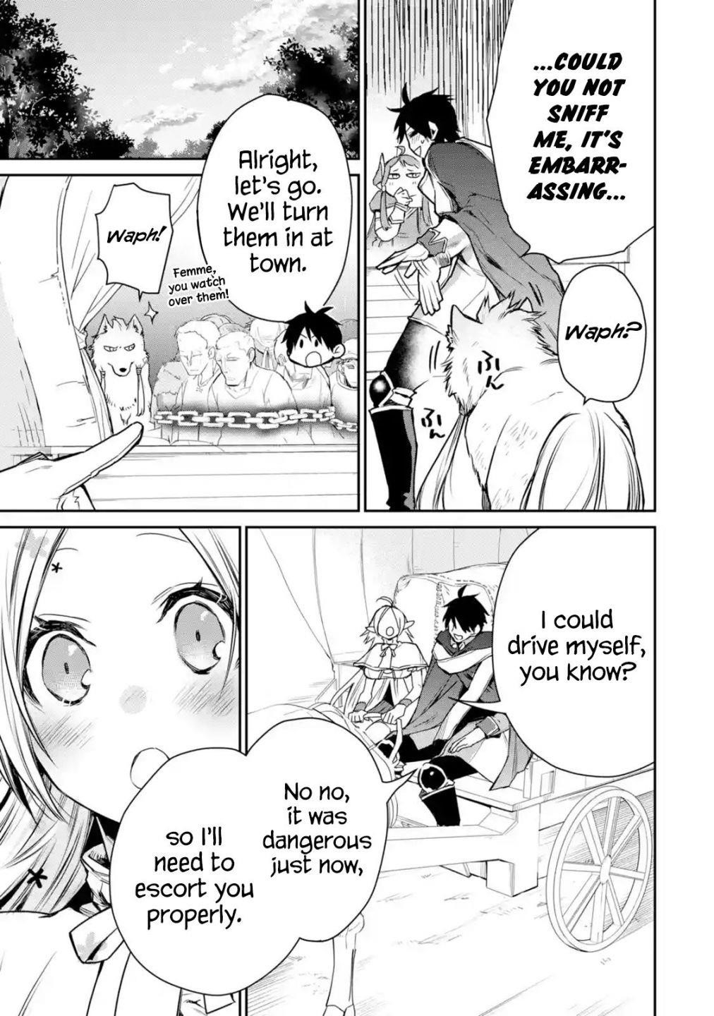 I Used to be the Strongest Sorcerer. Then I Took an Arrow in the Knee and Became a Village Guard Chapter 8.2 - Page 9 in English
