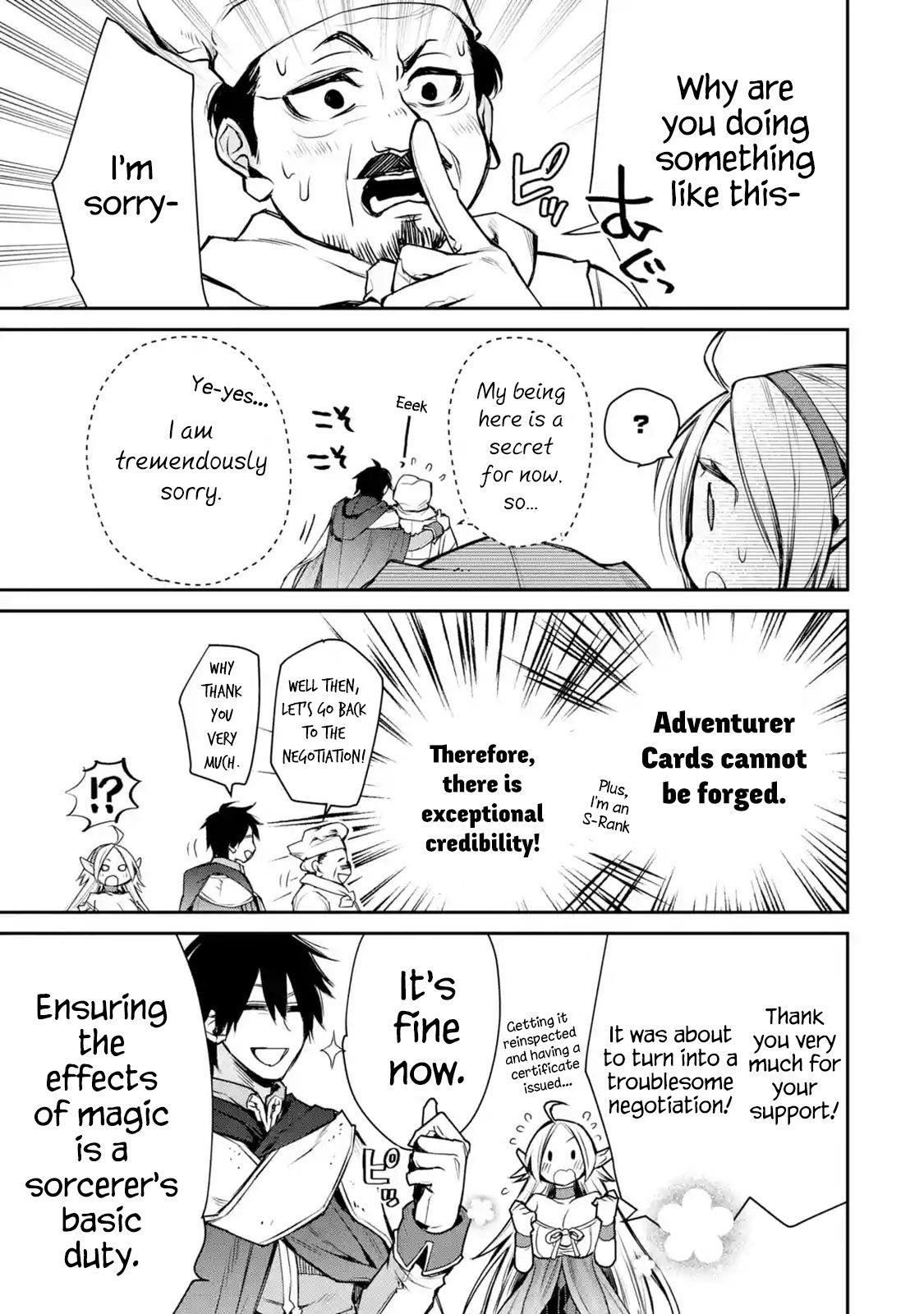 I Used to be the Strongest Sorcerer. Then I Took an Arrow in the Knee and Became a Village Guard Chapter 8.3 - Page 5 in English