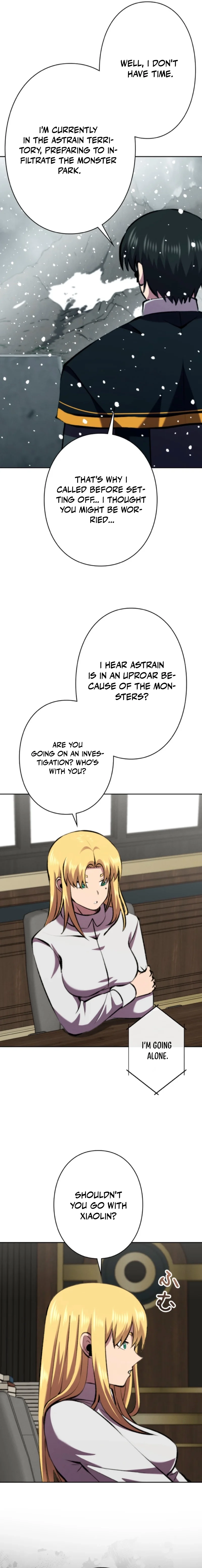 Ore wa Akutou de wa Arimasen Chapter 59 - Page 9 in English