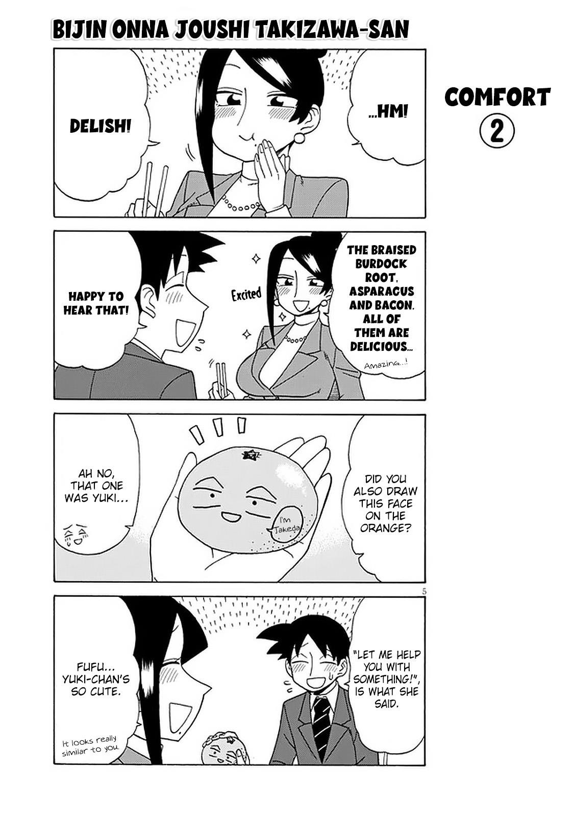 Bijin Onna Joushi Takizawa-San Chapter 106 - Page 5 in English