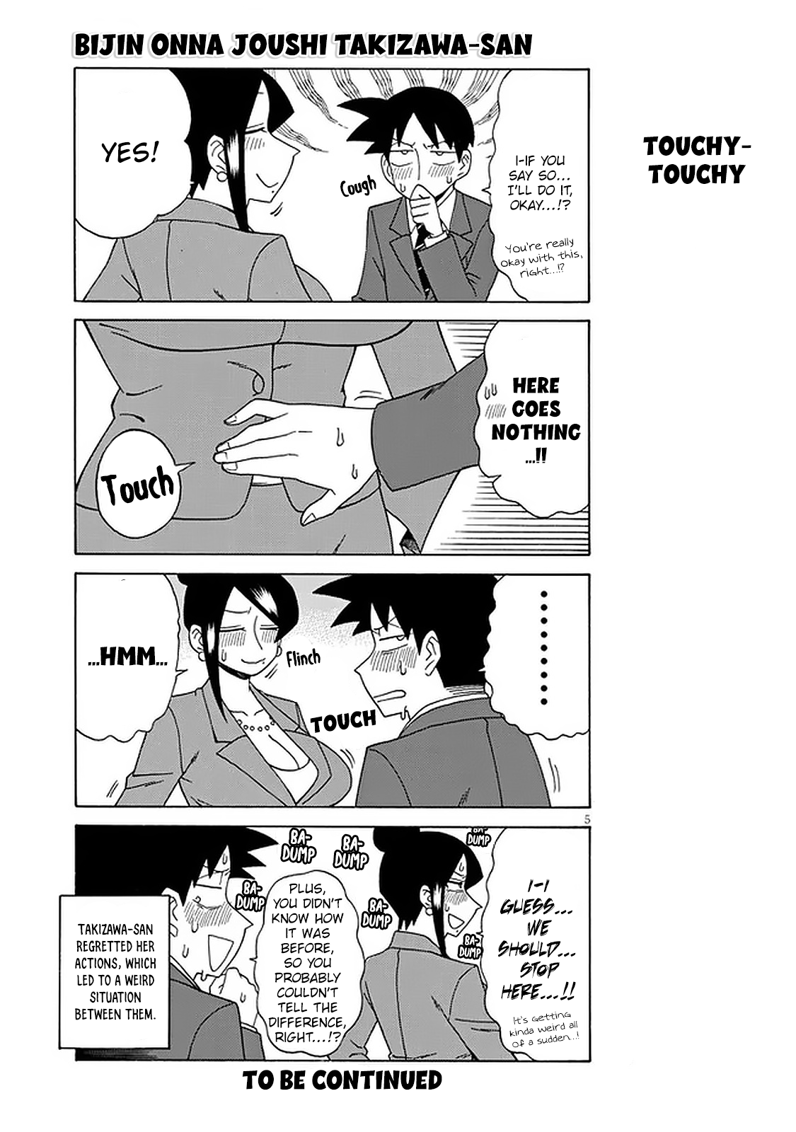 Bijin Onna Joushi Takizawa-San Chapter 112 - Page 5 in English