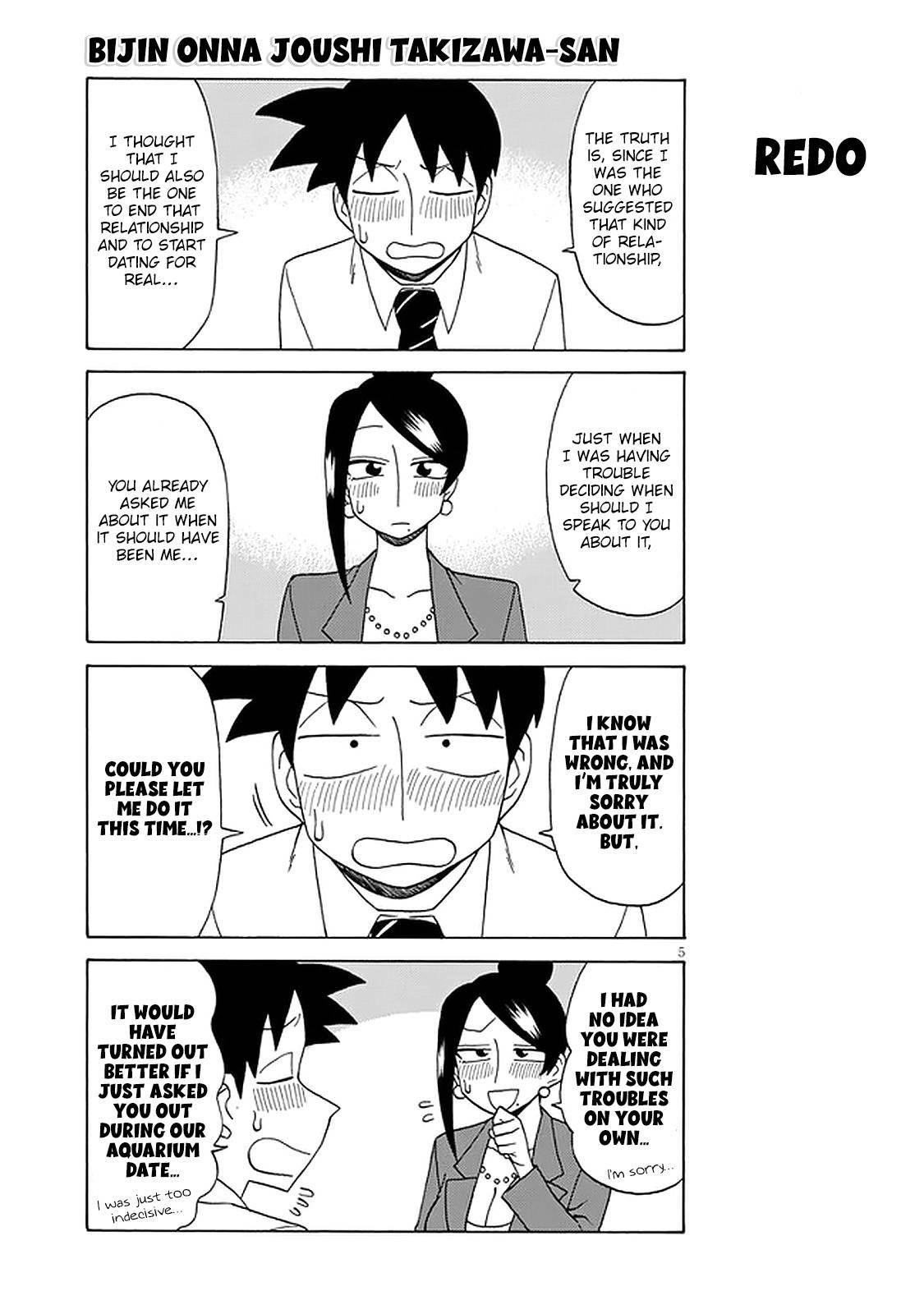 Bijin Onna Joushi Takizawa-San Chapter 118 - Page 5 in English